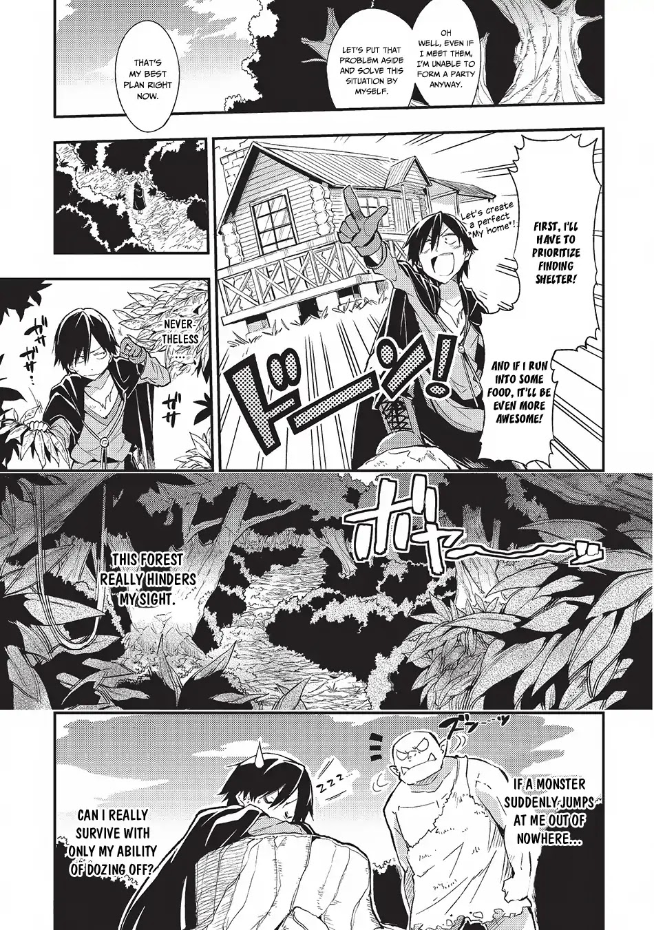 Lonely Attack on a Different World Chapter 2 page 8 - Chapter 2: Only Bad Skills!? And Twice as Many?