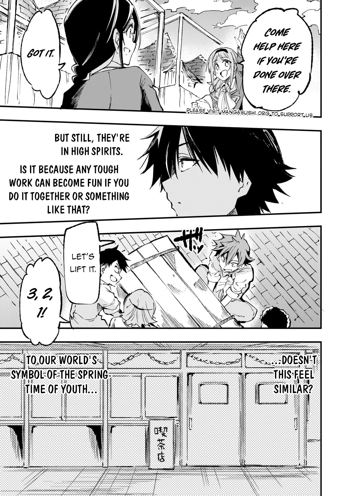 Lonely Attack on a Different World Chapter 203 page 10 - Chapter 203: Festival Eve