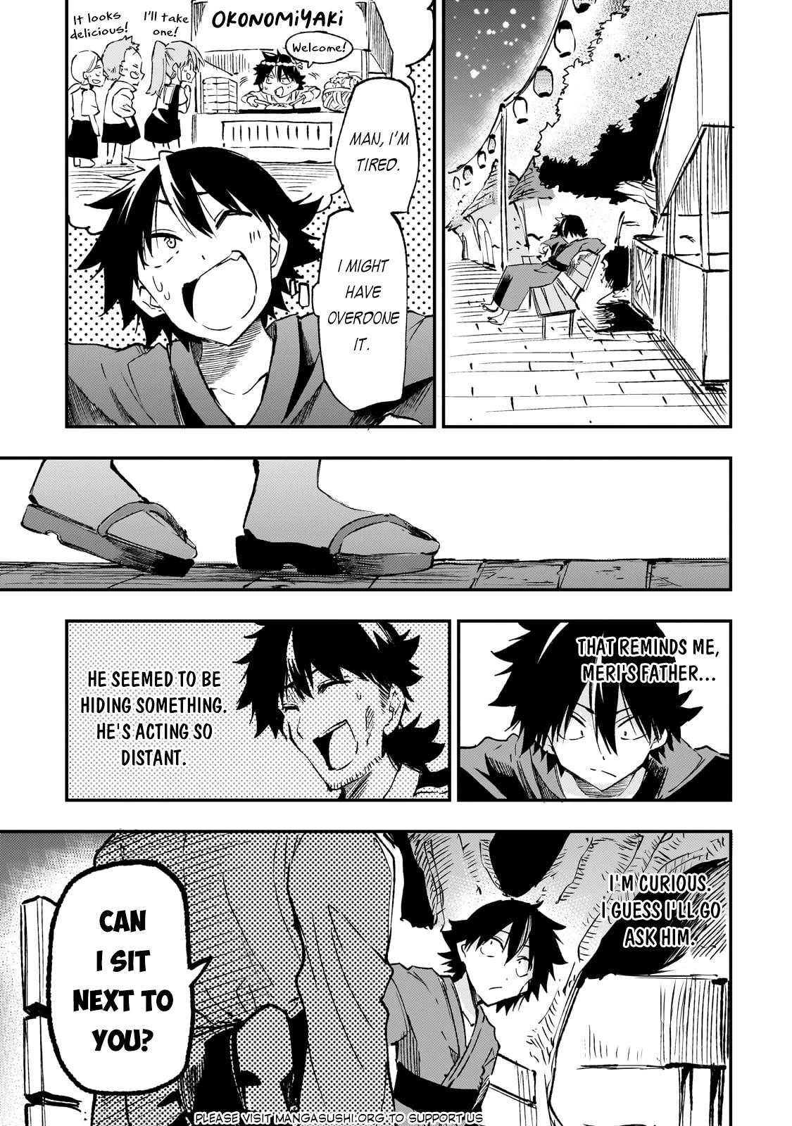 Lonely Attack on a Different World Chapter 204 page 13 - Chapter 204: Festival