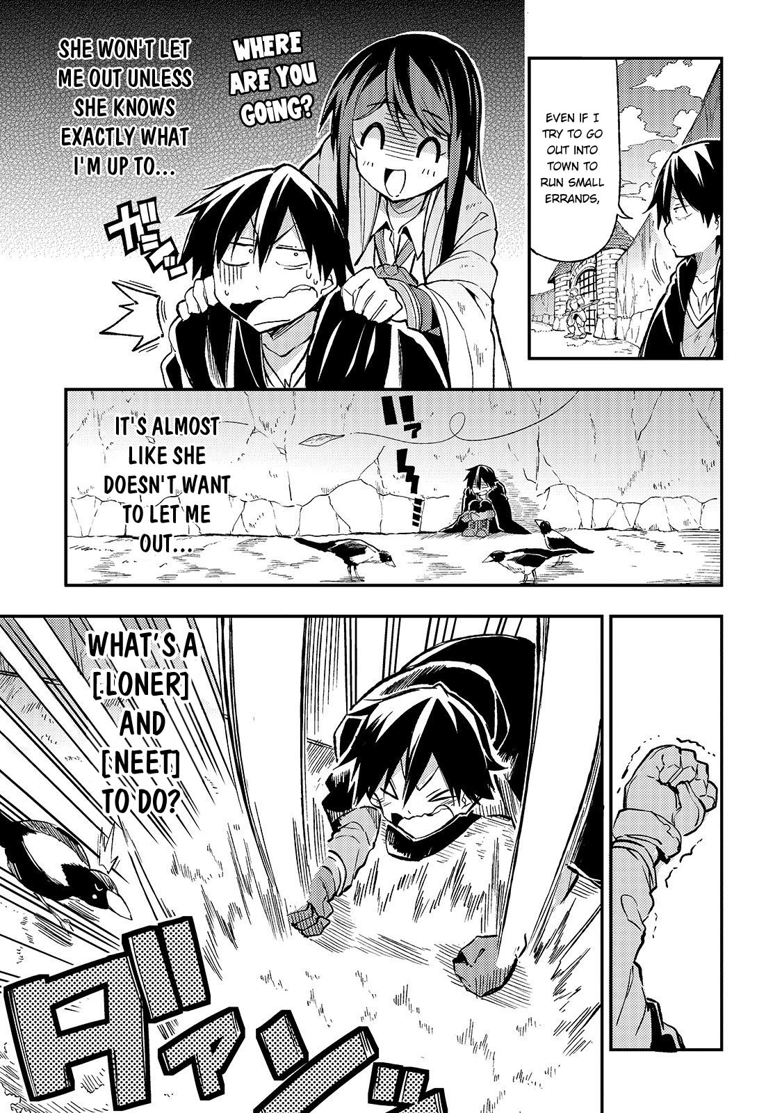 Lonely Attack on a Different World Chapter 21 page 12 - Chapter 21