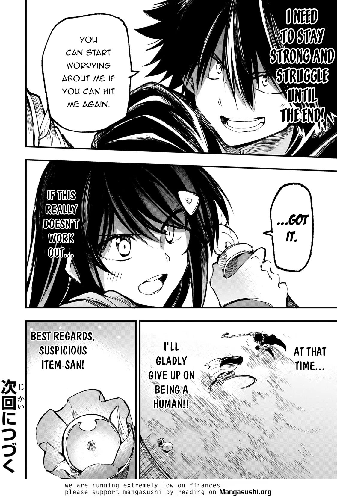 Lonely Attack on a Different World Chapter 215 page 14 - Chapter 215: An Invitation to Give up on Being Human