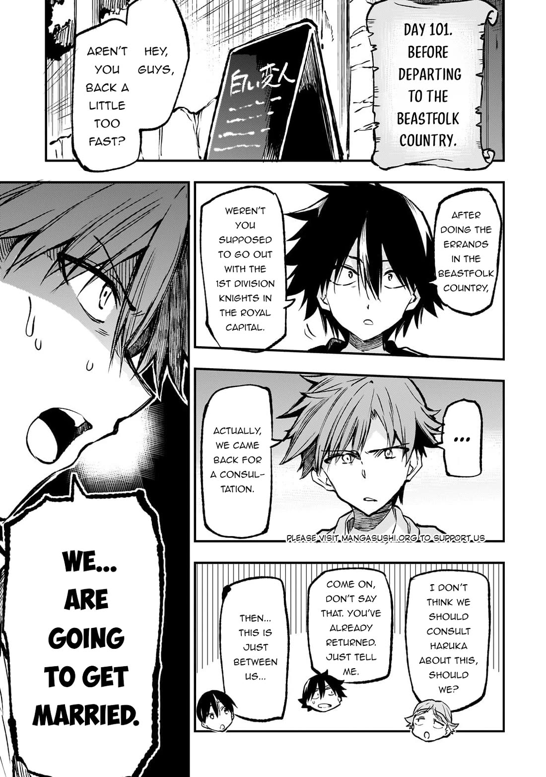 Lonely Attack on a Different World Chapter 238.5 page 2 - Chapter 238.5: The News is Too Shocking, I Can't Comprehend!