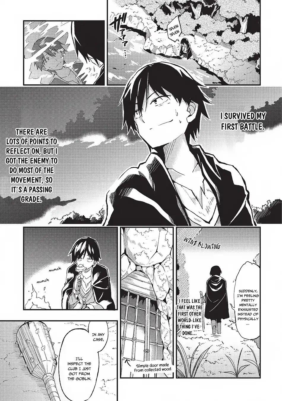 Lonely Attack on a Different World Chapter 3 page 14 - Chapter 3: Is It Just My Imagination, Or Has This Become Survival In Another World?