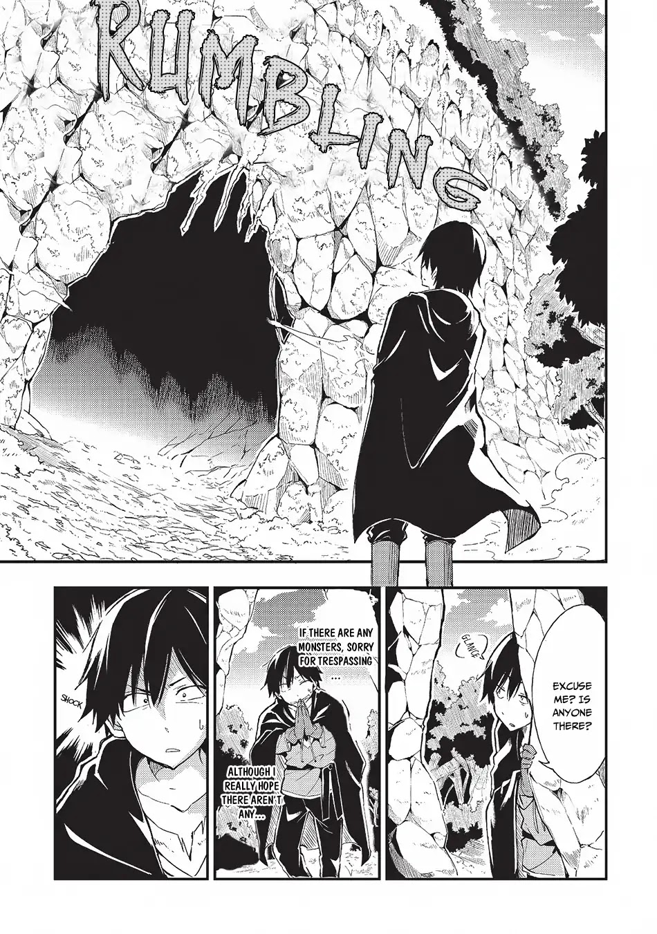 Lonely Attack on a Different World Chapter 3 page 2 - Chapter 3: Is It Just My Imagination, Or Has This Become Survival In Another World?