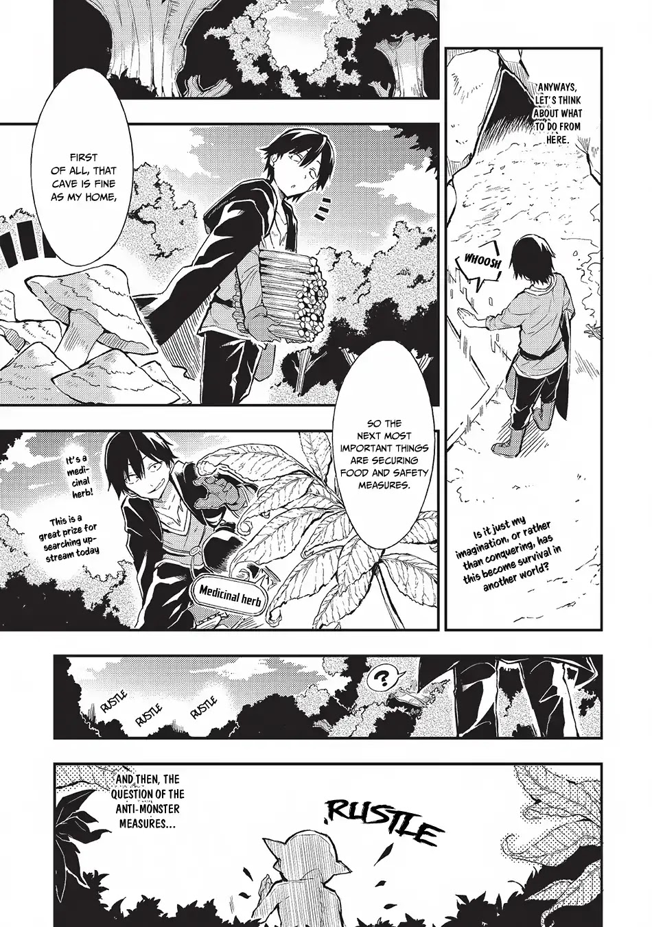 Lonely Attack on a Different World Chapter 3 page 8 - Chapter 3: Is It Just My Imagination, Or Has This Become Survival In Another World?