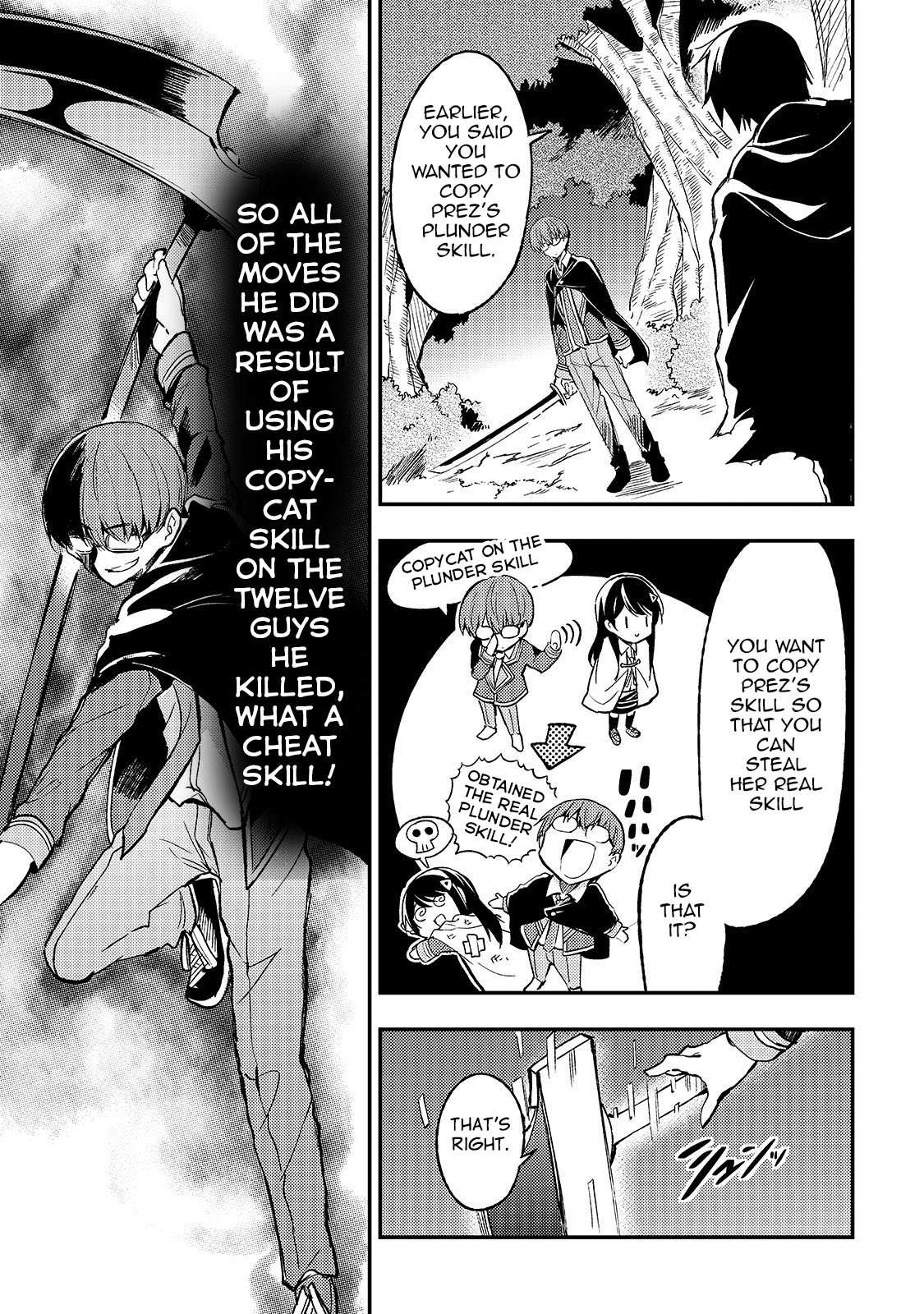 Lonely Attack on a Different World Chapter 32 page 6 - Chapter 32: [Copycat] Skill