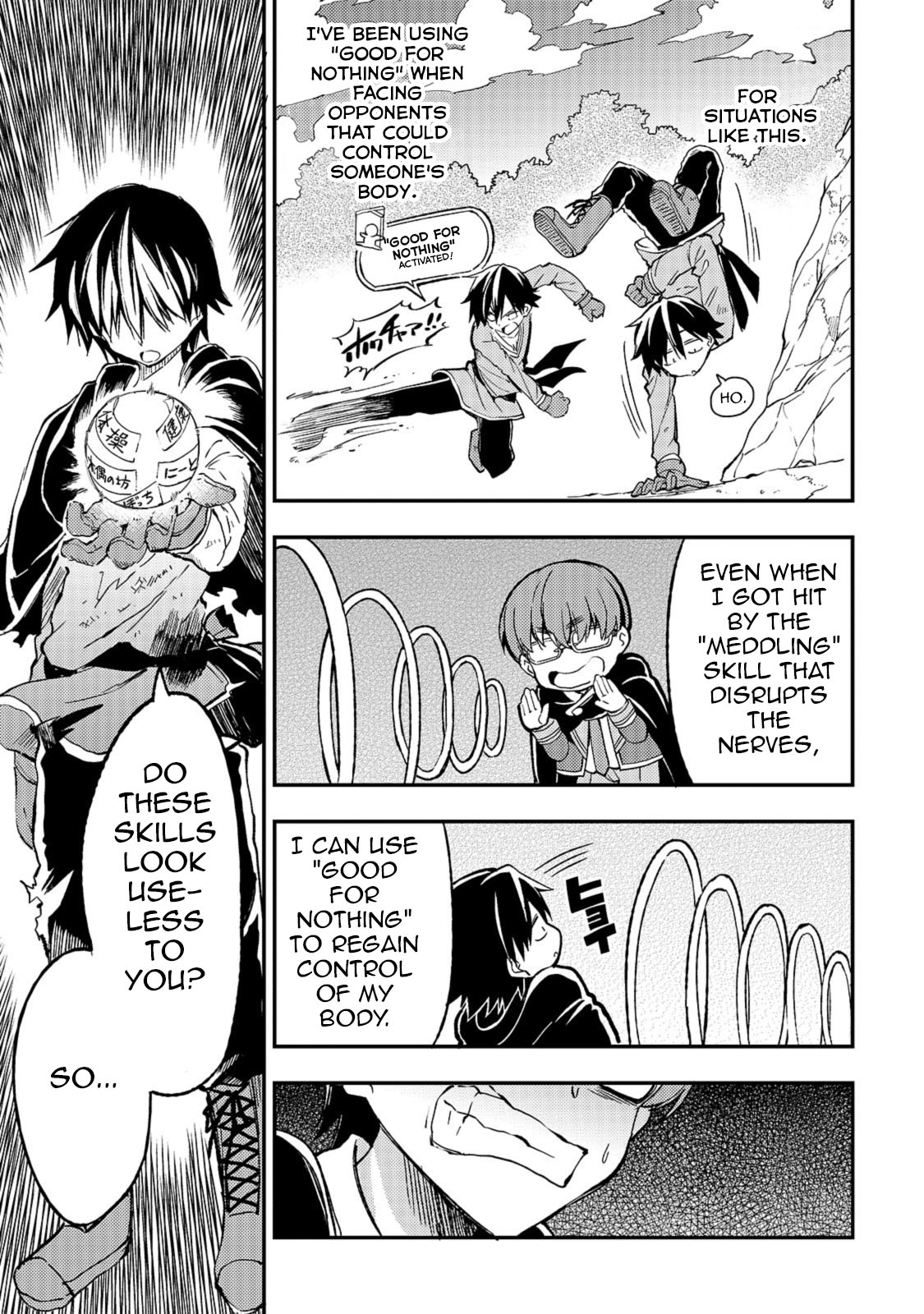 Lonely Attack on a Different World Chapter 34 page 9 - Chapter 34: The Leftover Skills