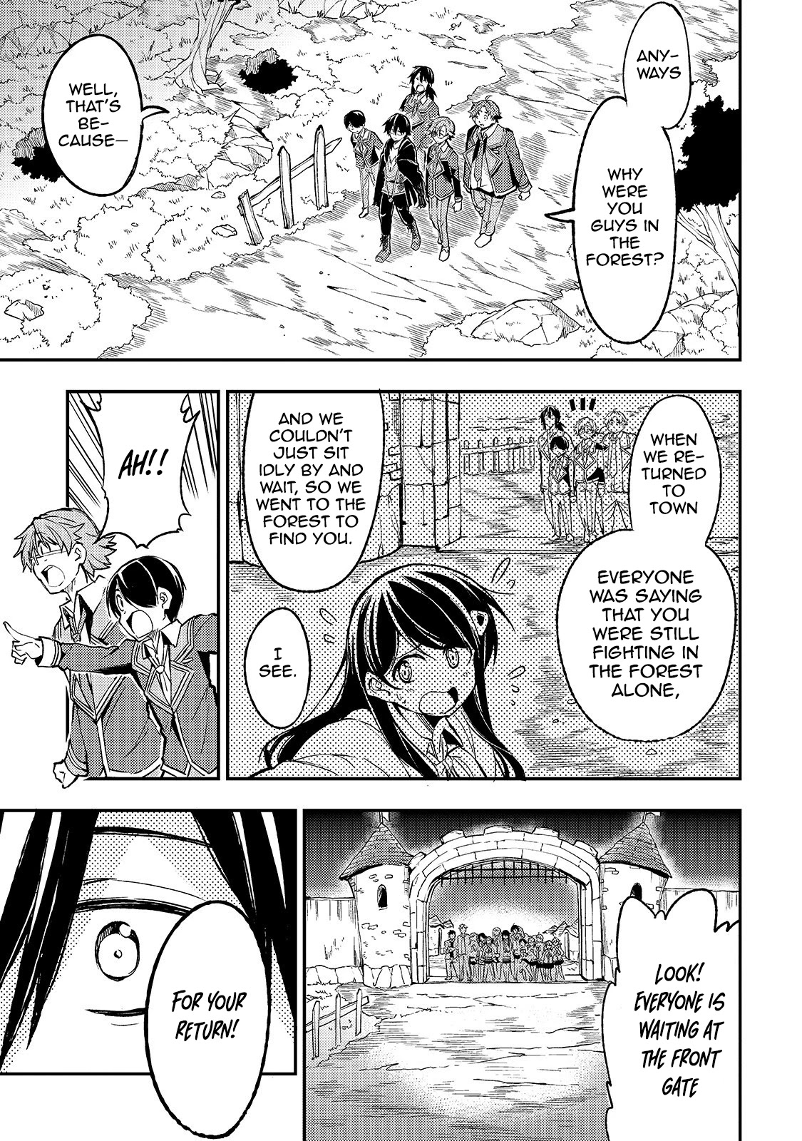 Lonely Attack on a Different World Chapter 36 page 2 - Chapter 36: It Ended Up In An Uproar