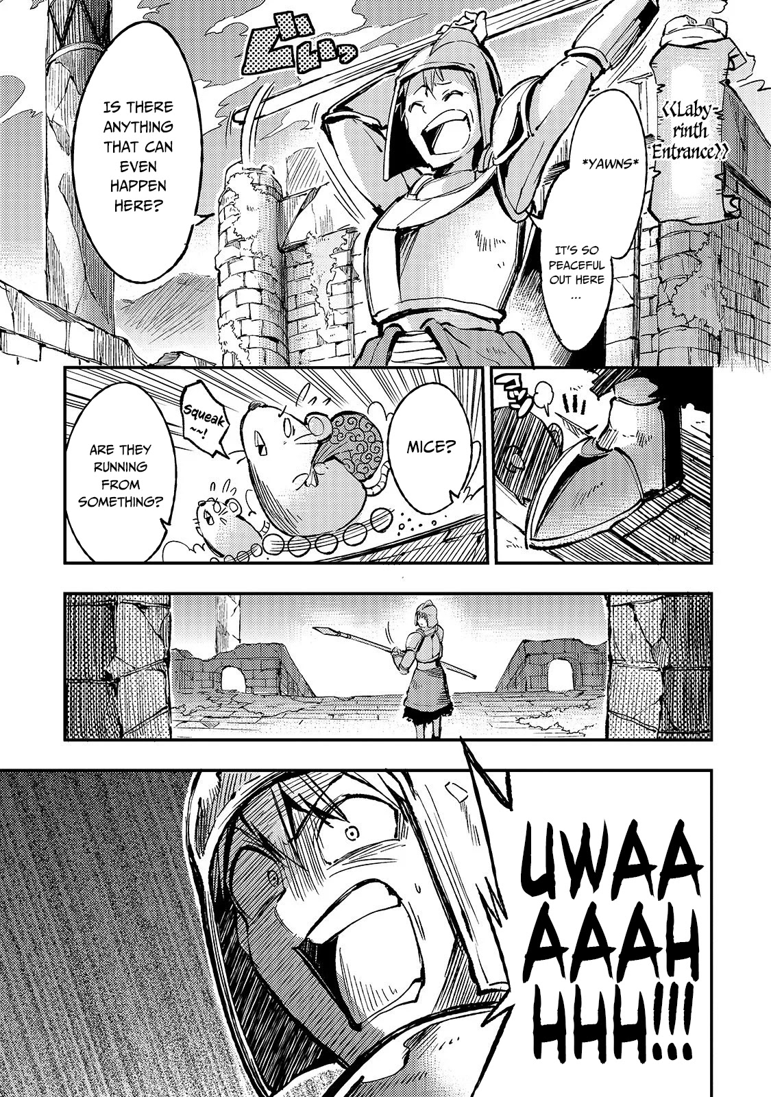Lonely Attack on a Different World Chapter 48 page 4 - Chapter 48: Stampede