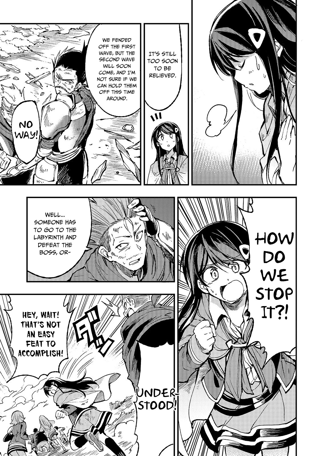 Lonely Attack on a Different World Chapter 50 page 13 - Chapter 50: I want to eat a Fish