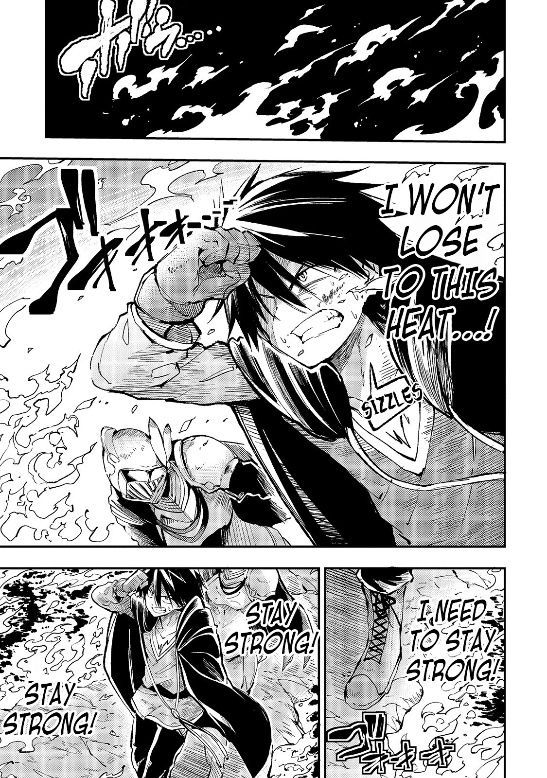 Lonely Attack on a Different World Chapter 51 page 4 - Chapter 51: Beating the intense heat with [Wind Magic]