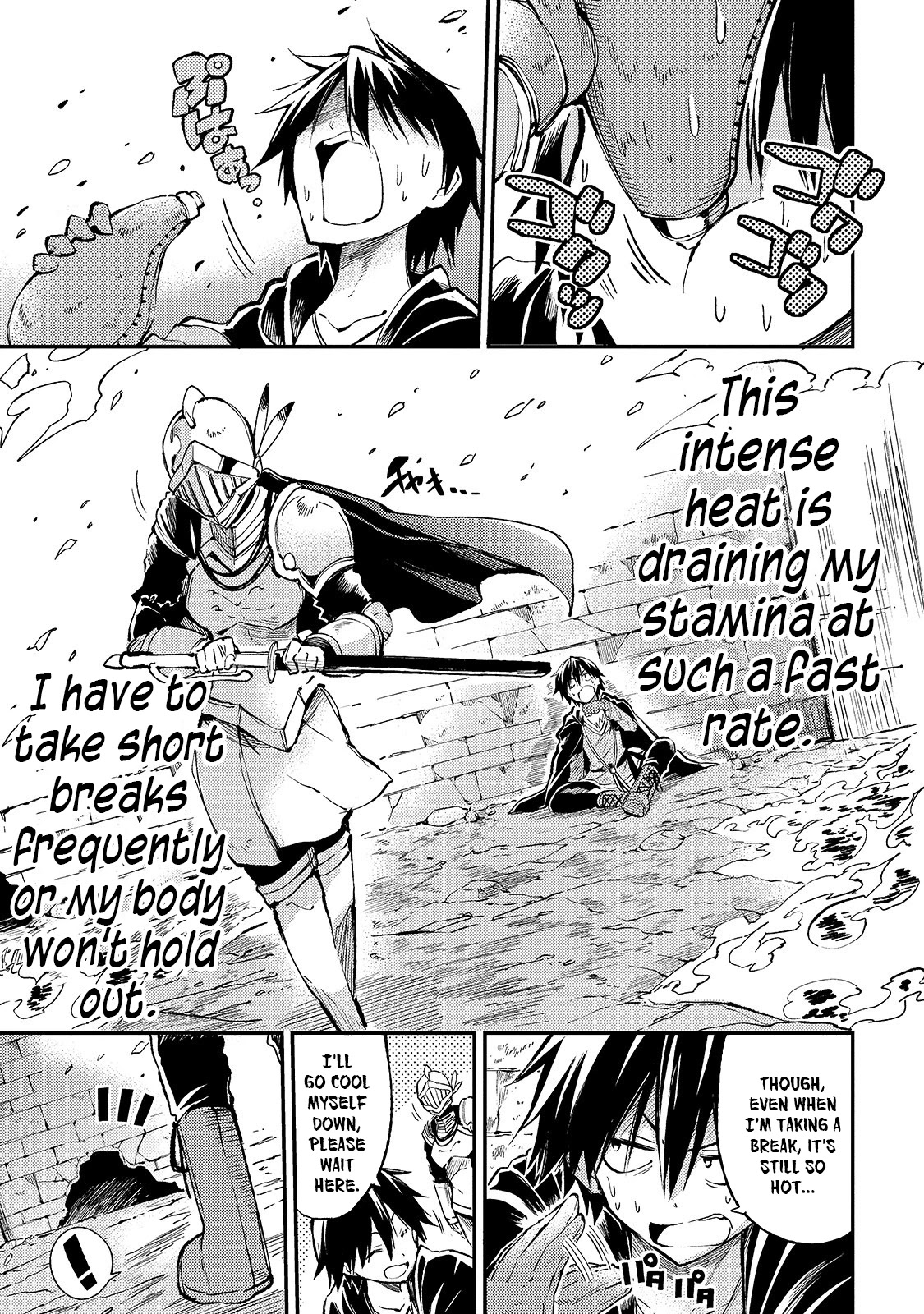 Lonely Attack on a Different World Chapter 51 page 6 - Chapter 51: Beating the intense heat with [Wind Magic]