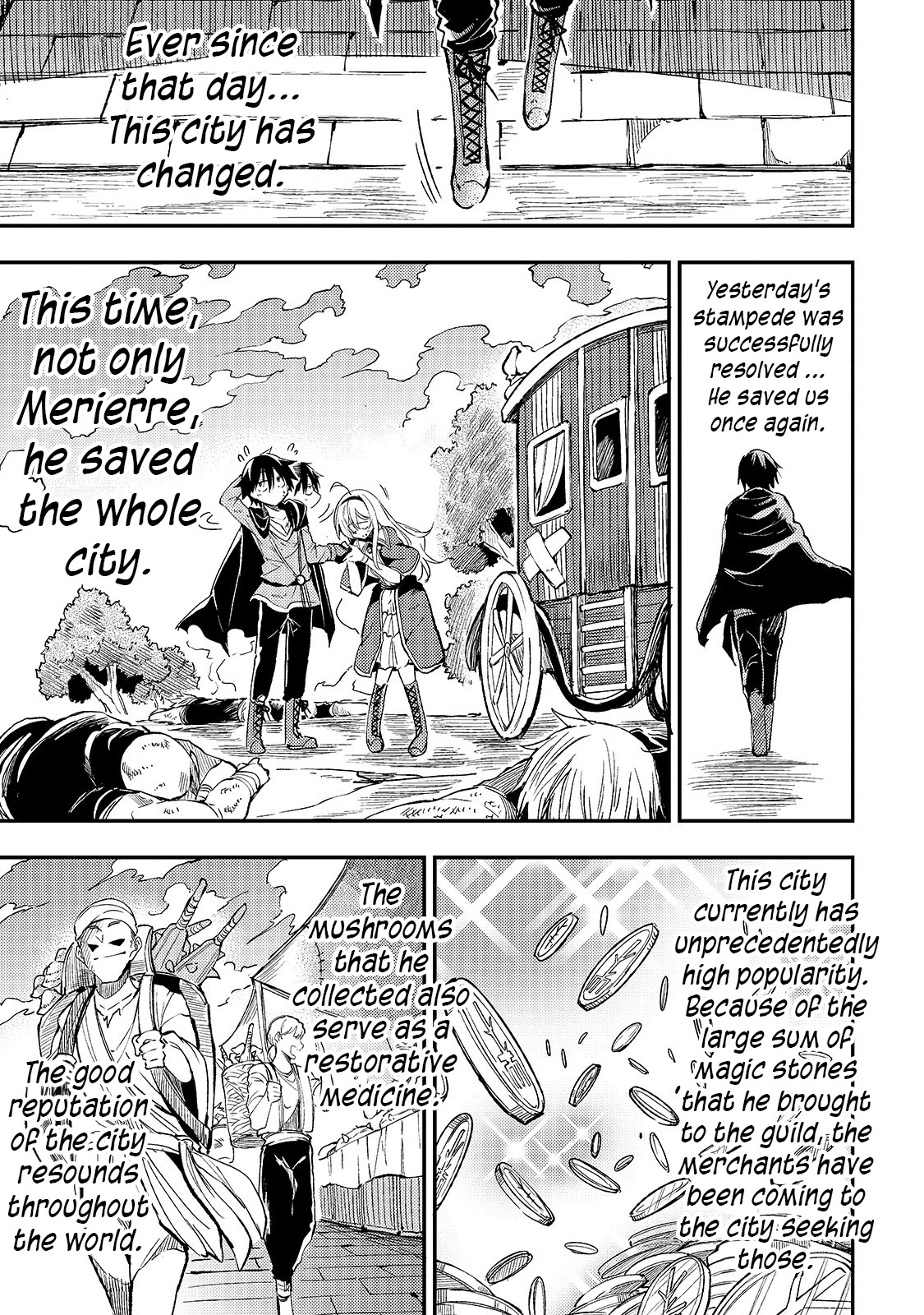 Lonely Attack on a Different World Chapter 55 page 11 - Chapter 55: A city that used to be the poorest city