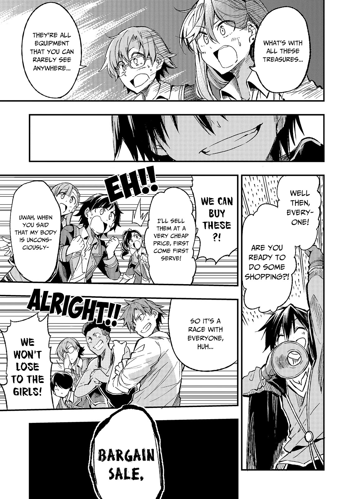 Lonely Attack on a Different World Chapter 56 page 6 - Chapter 56: Outlet Sale Madness