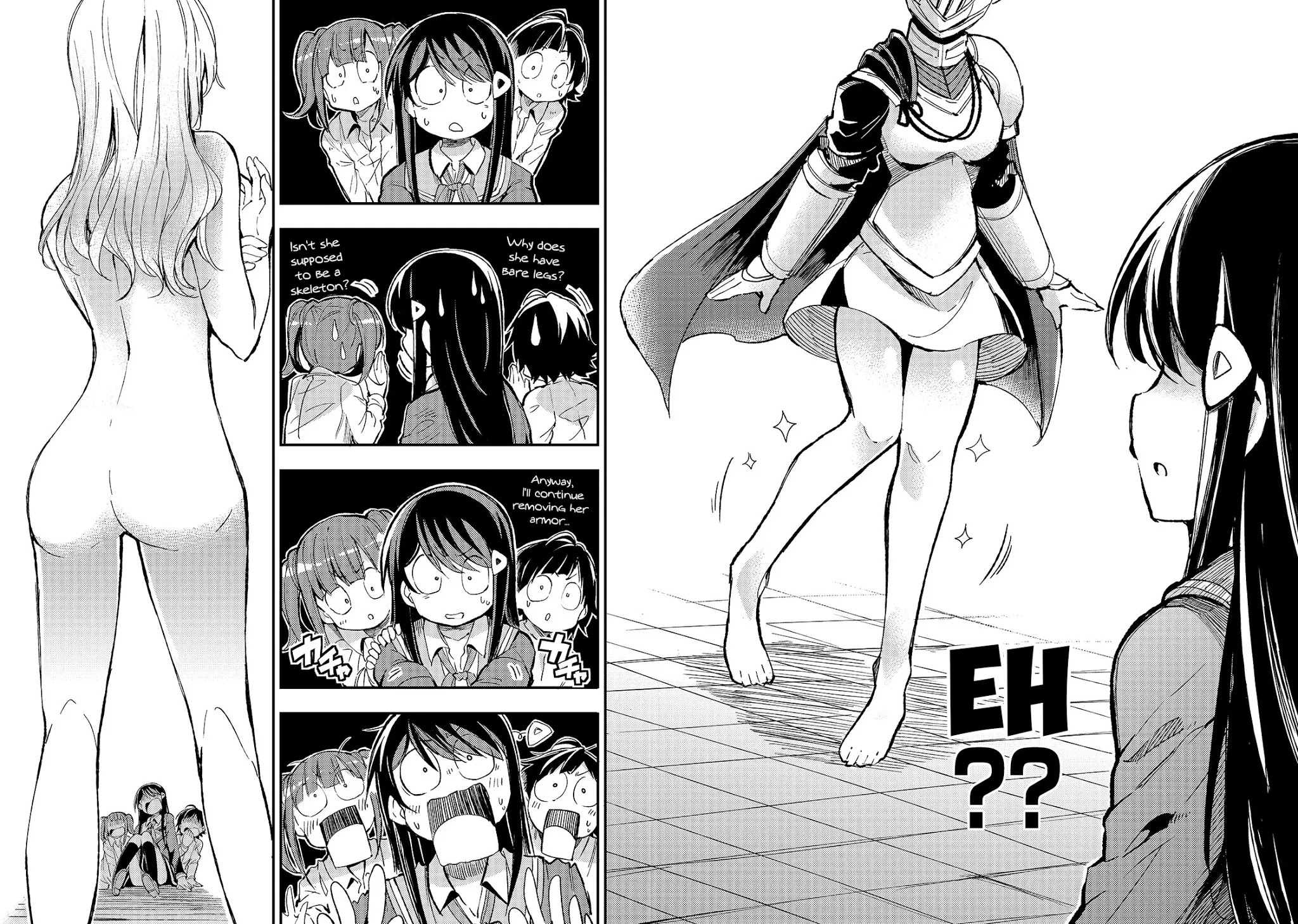Lonely Attack on a Different World Chapter 57 page 9 - Chapter 57: Skeleton...?