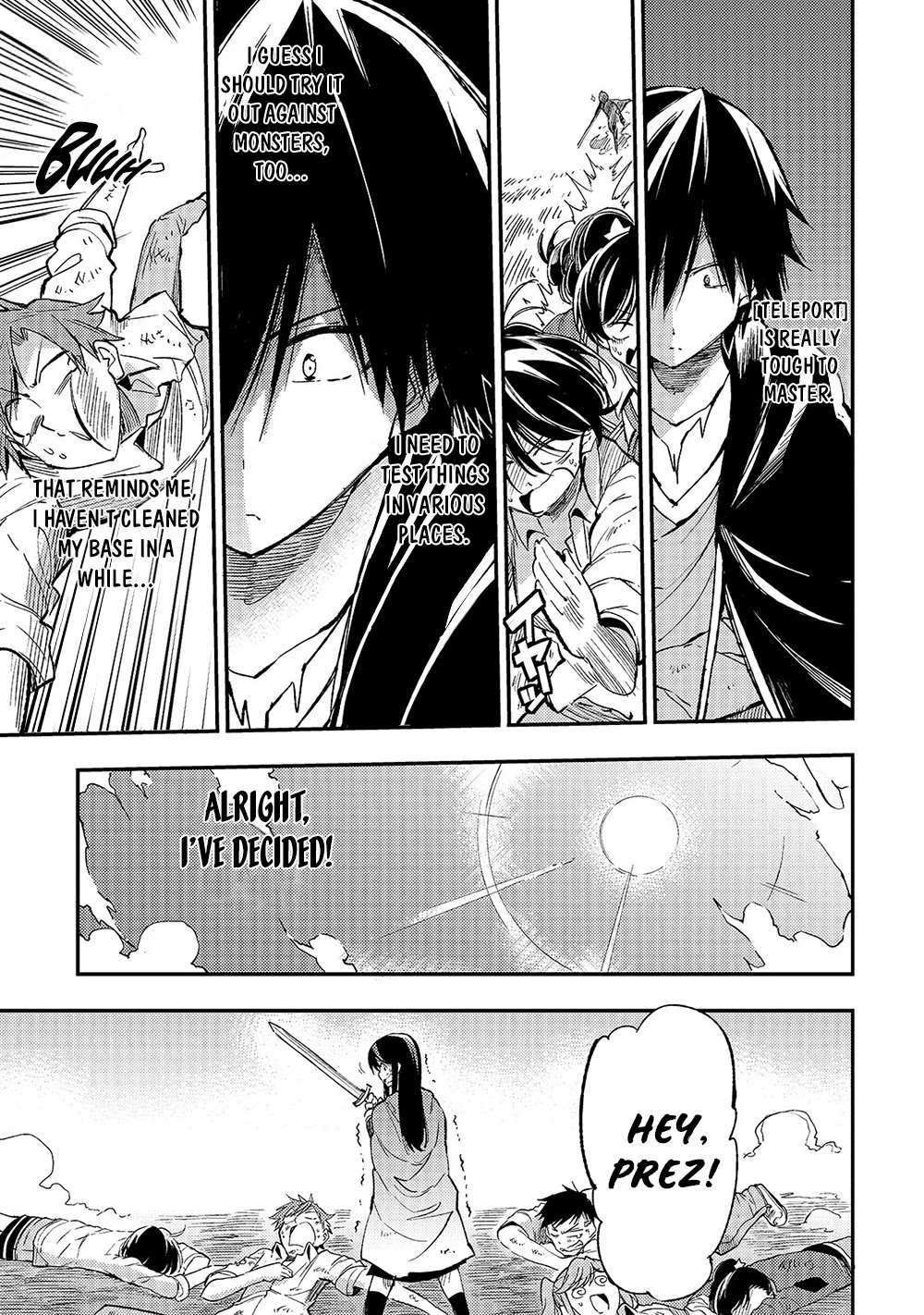 Lonely Attack on a Different World Chapter 58 page 13 - Chapter 58: Teleport Skill