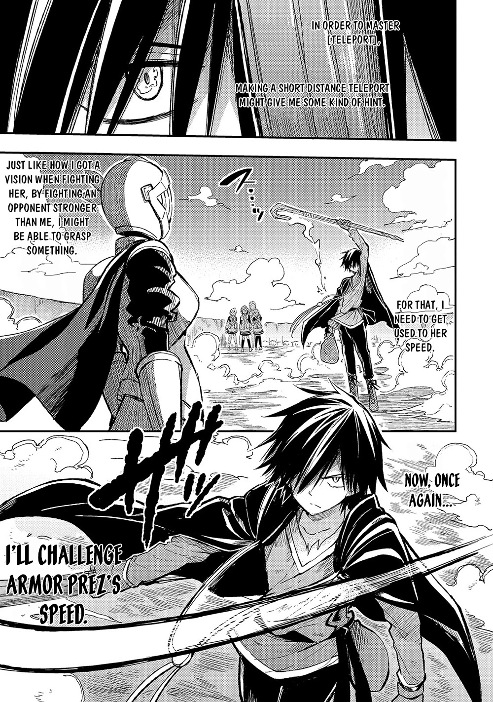 Lonely Attack on a Different World Chapter 58 page 4 - Chapter 58: Teleport Skill