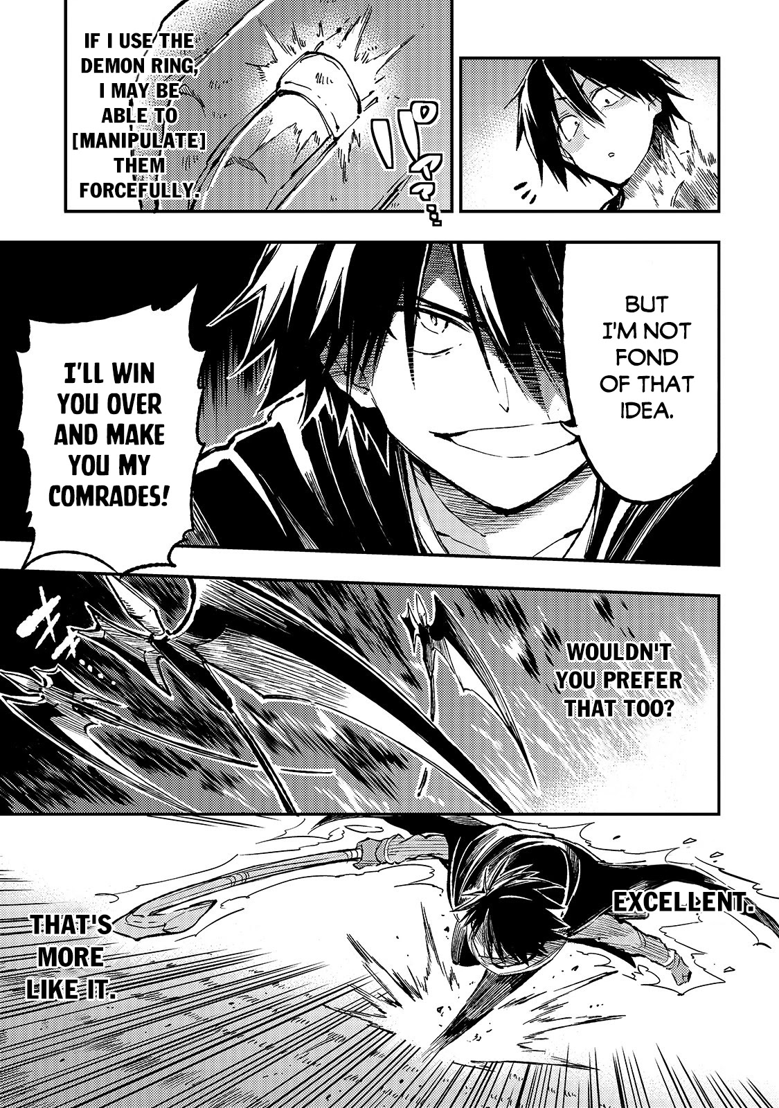 Lonely Attack on a Different World Chapter 64 page 10 - Chapter 64: Demon Ring