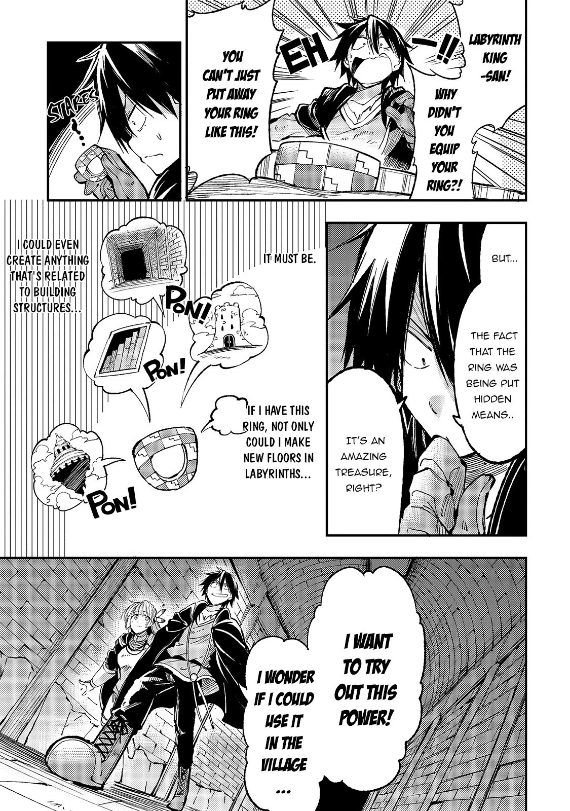 Lonely Attack on a Different World Chapter 65 page 6 - Chapter 65: The Labyrinth King's Ring