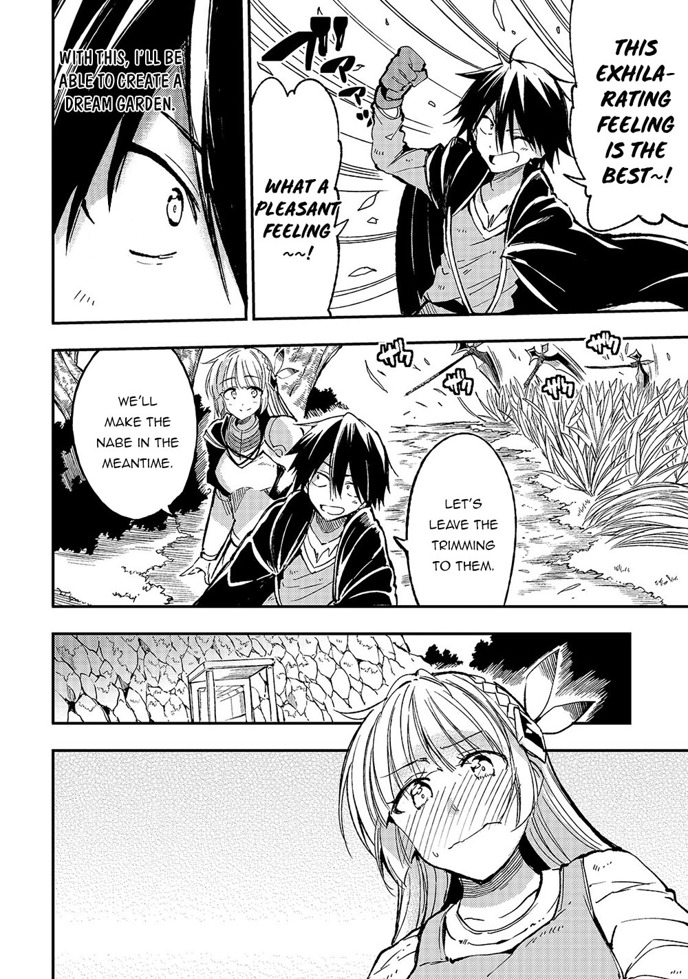 Lonely Attack on a Different World Chapter 66 page 10 - Chapter 66: A wall for the village and A garden for my beloved home!