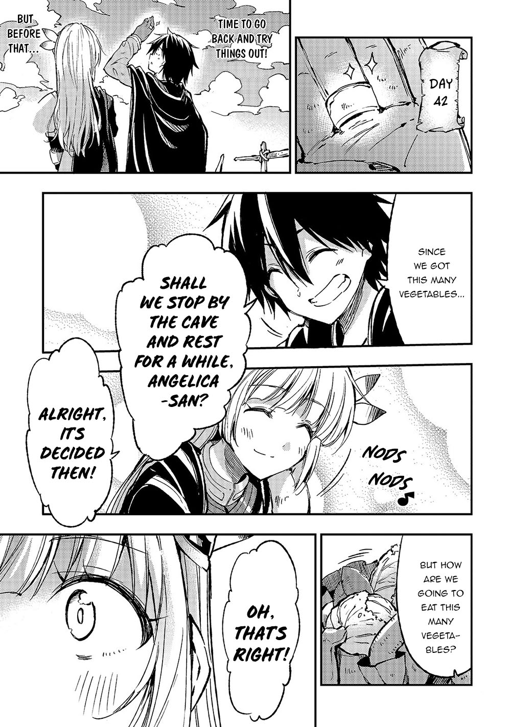 Lonely Attack on a Different World Chapter 66 page 6 - Chapter 66: A wall for the village and A garden for my beloved home!