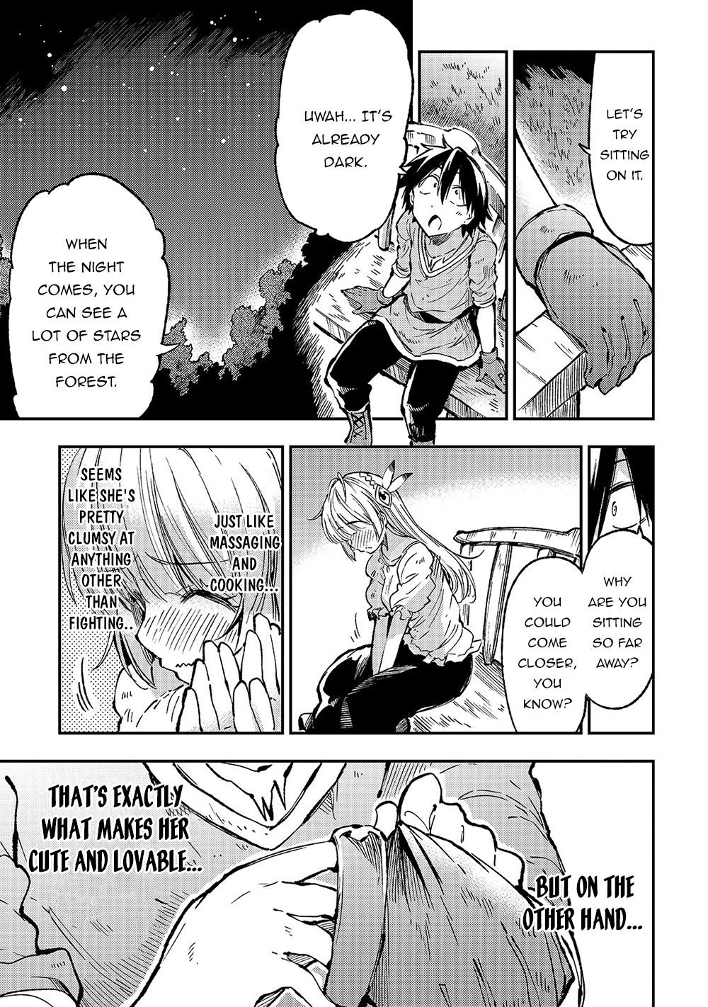 Lonely Attack on a Different World Chapter 67 page 12 - Chapter 67: Something she wants to convey