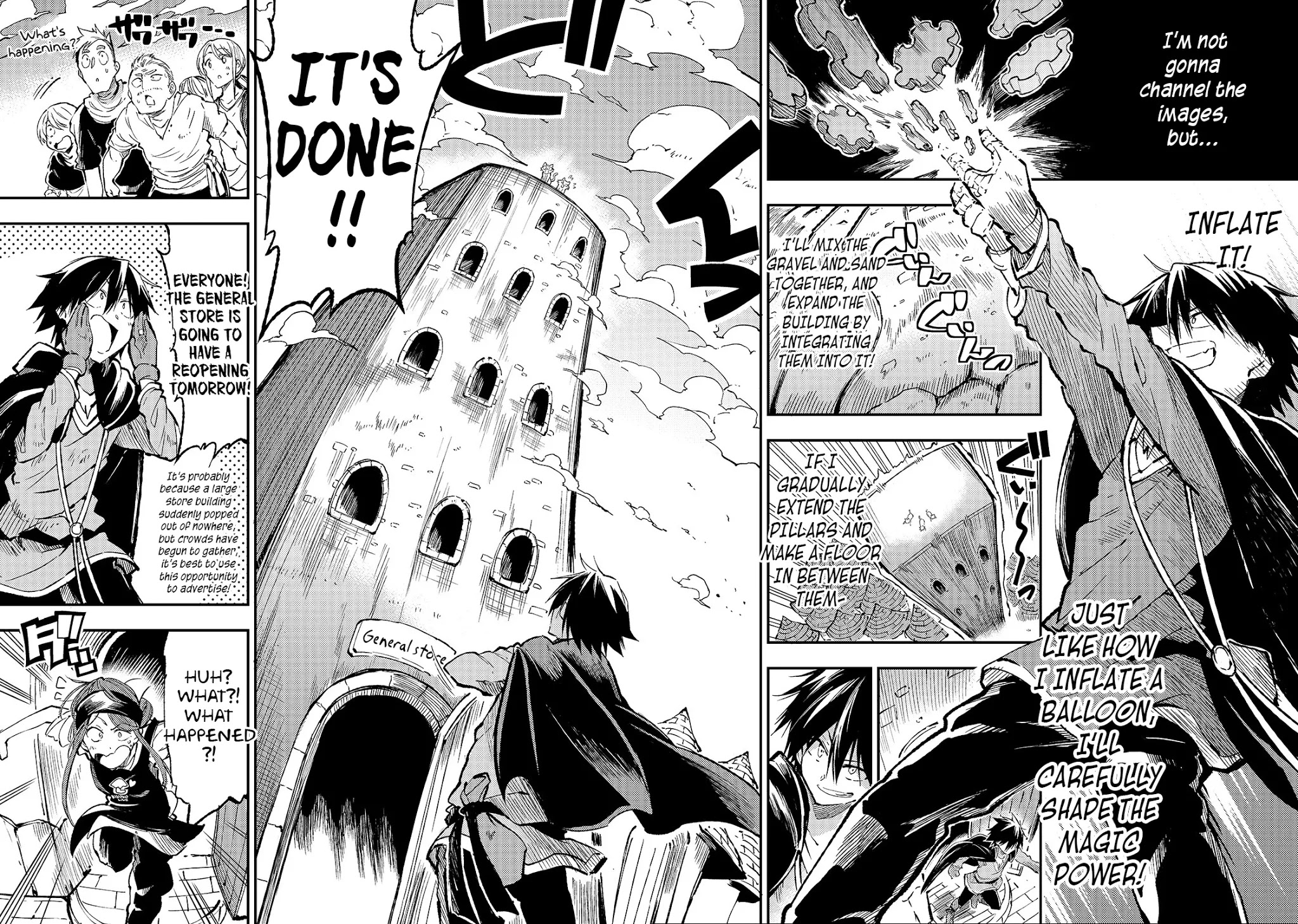 Lonely Attack on a Different World Chapter 70 page 7 - Chapter 70: It's only a building with earth and stone walls you know?