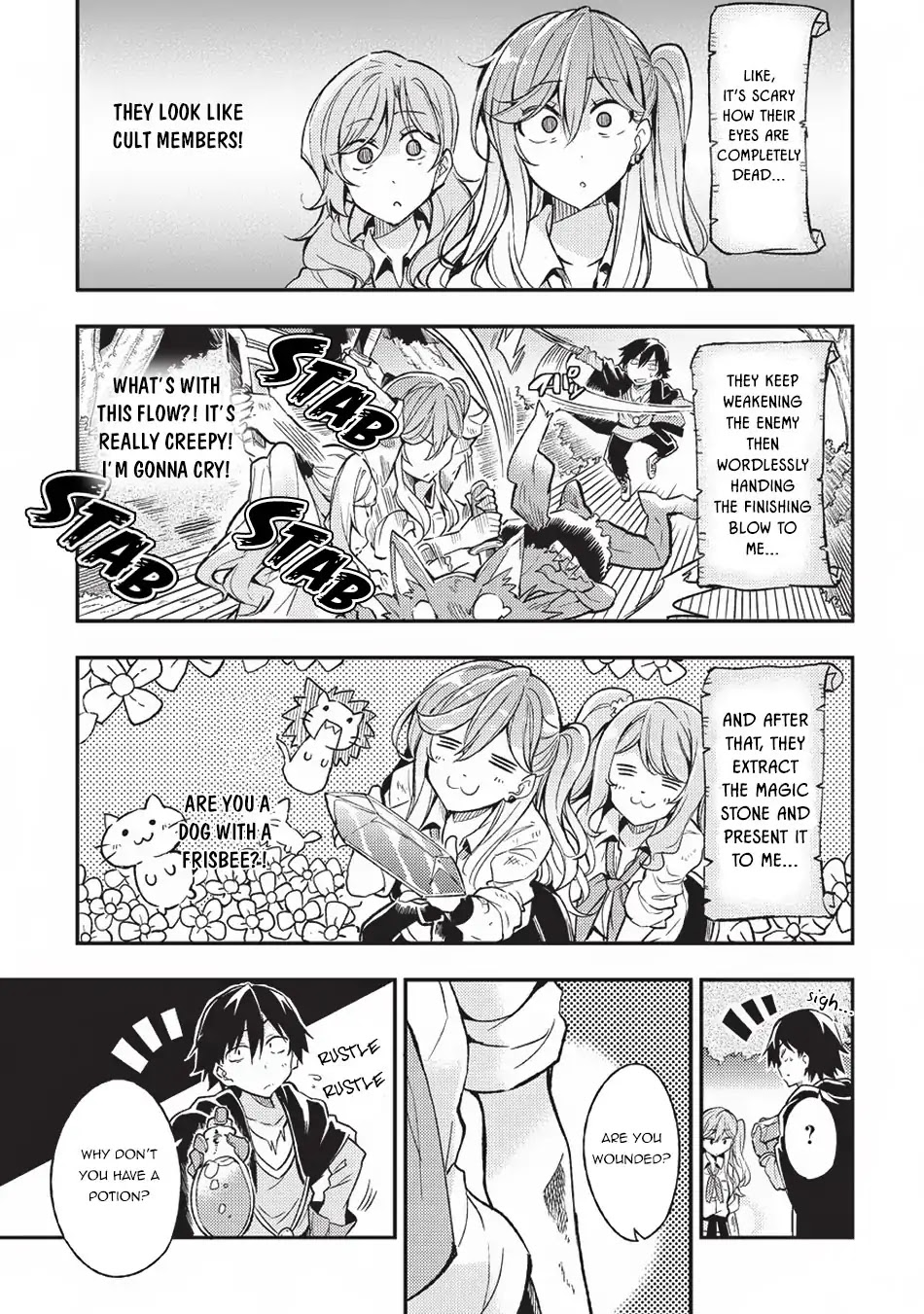 Lonely Attack on a Different World Chapter 8 page 12 - Chapter 8: So, This is the Power of the "Exclamation Mark"!!!!!!