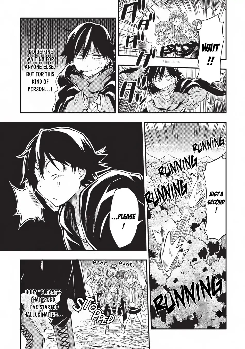Lonely Attack on a Different World Chapter 8 page 4 - Chapter 8: So, This is the Power of the "Exclamation Mark"!!!!!!