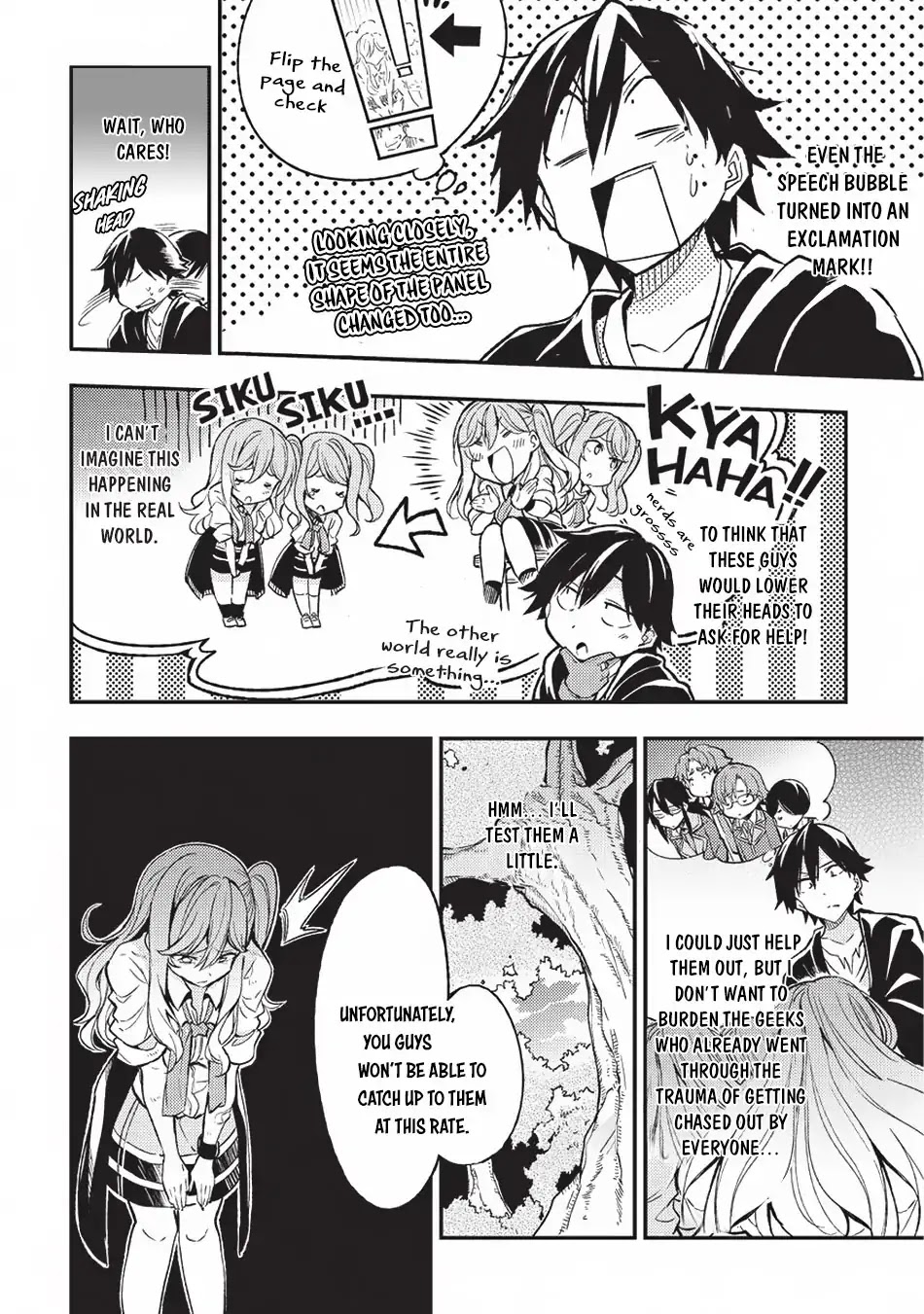 Lonely Attack on a Different World Chapter 8 page 7 - Chapter 8: So, This is the Power of the "Exclamation Mark"!!!!!!