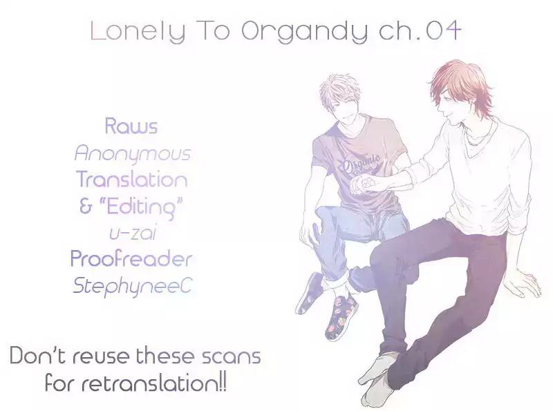 Lonely to Organdy Chapter 4 page 1 - Chapter 4
