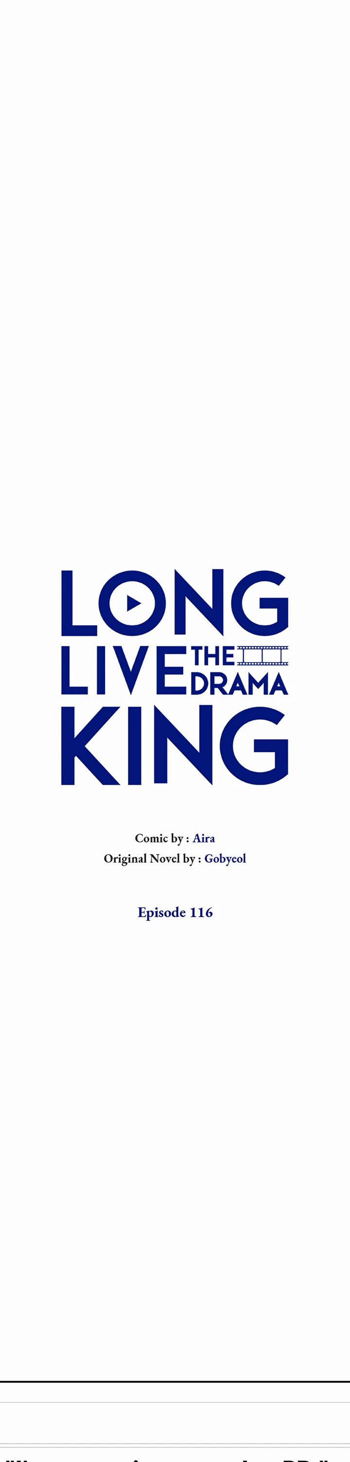 Long Live the Drama King Chapter 116 page 1 - Chapter 116
