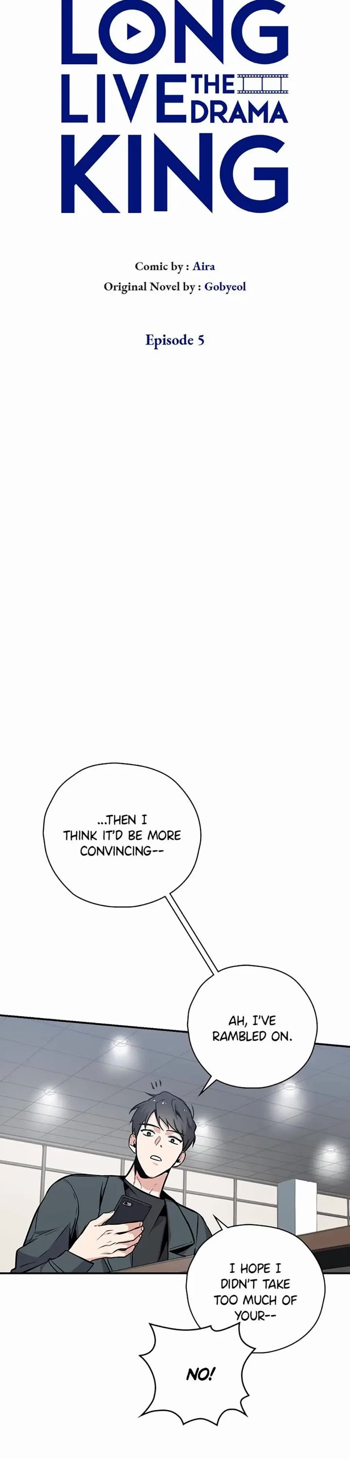 Long Live the Drama King Chapter 5 page 8 - Chapter 5