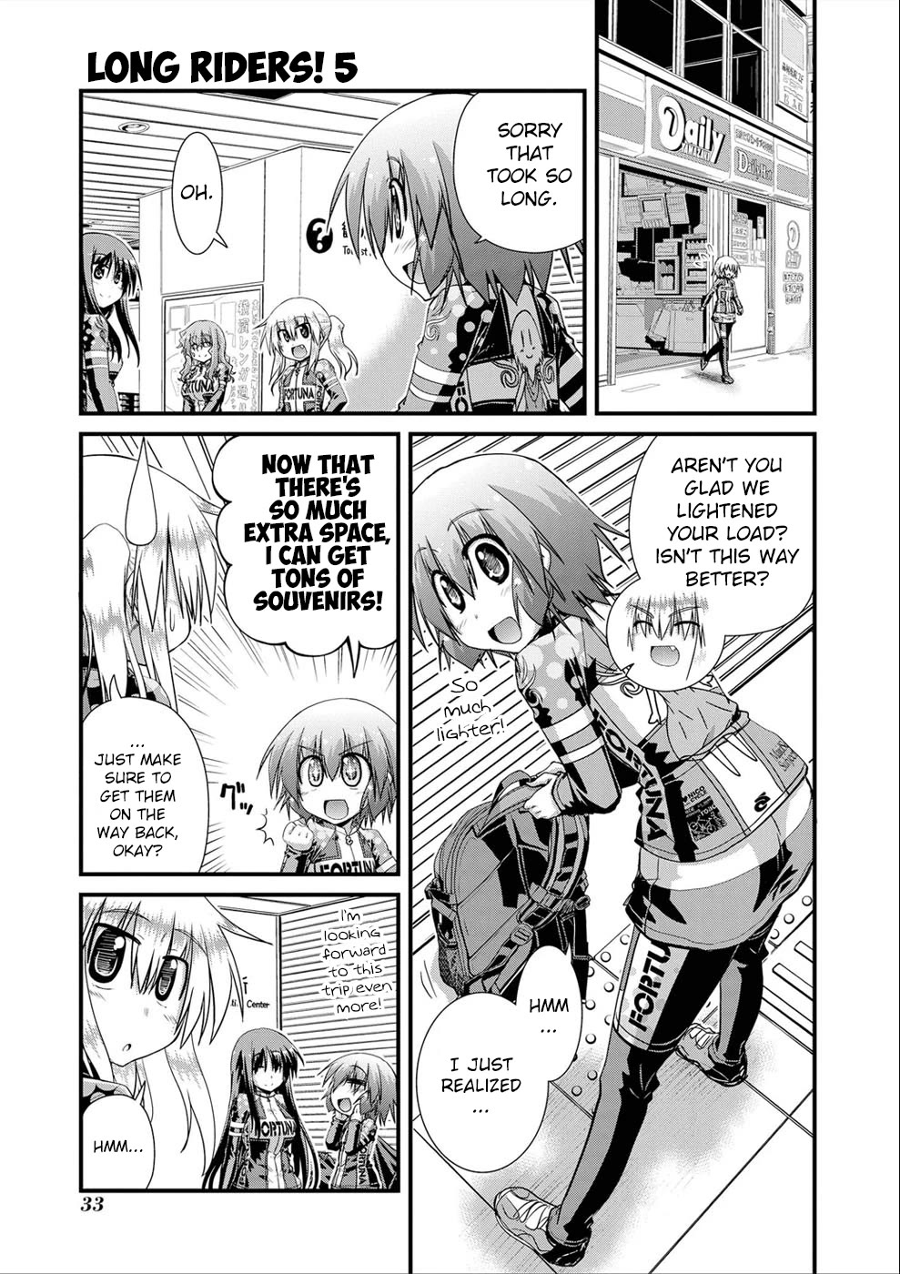 Long Riders! Chapter 18 page 33 - Chapter 18: My First Cycling Tour (Part 1)