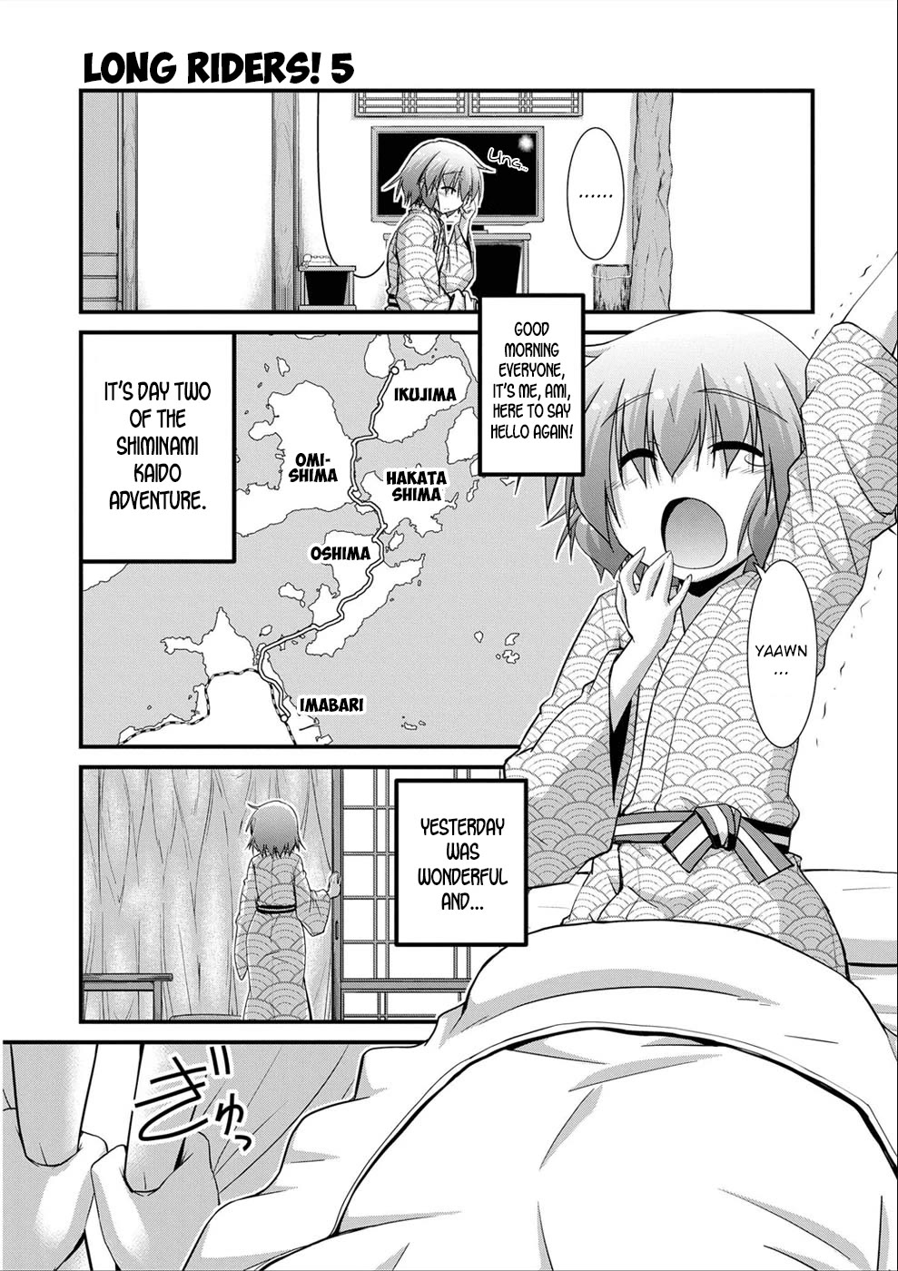 Long Riders! Chapter 20 page 1 - Chapter 20: My First Cycling Tour (Part 3)