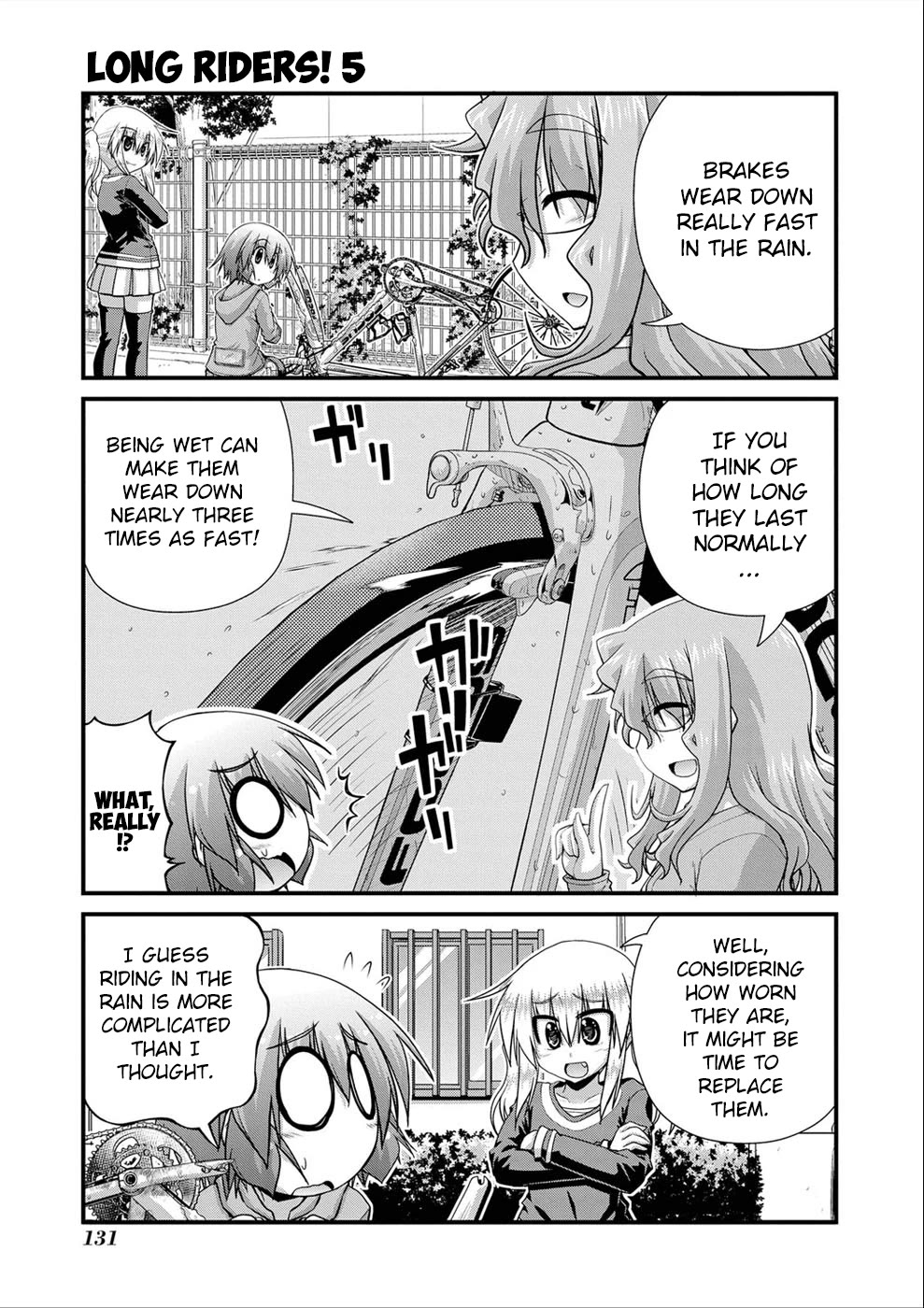 Long Riders! Chapter 21 page 15 - Chapter 21: Maintenance on a Rainy Day