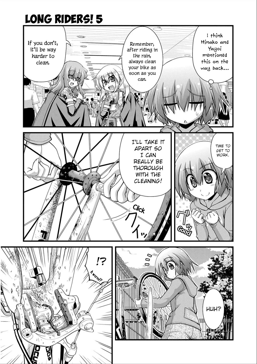 Long Riders! Chapter 21 page 5 - Chapter 21: Maintenance on a Rainy Day