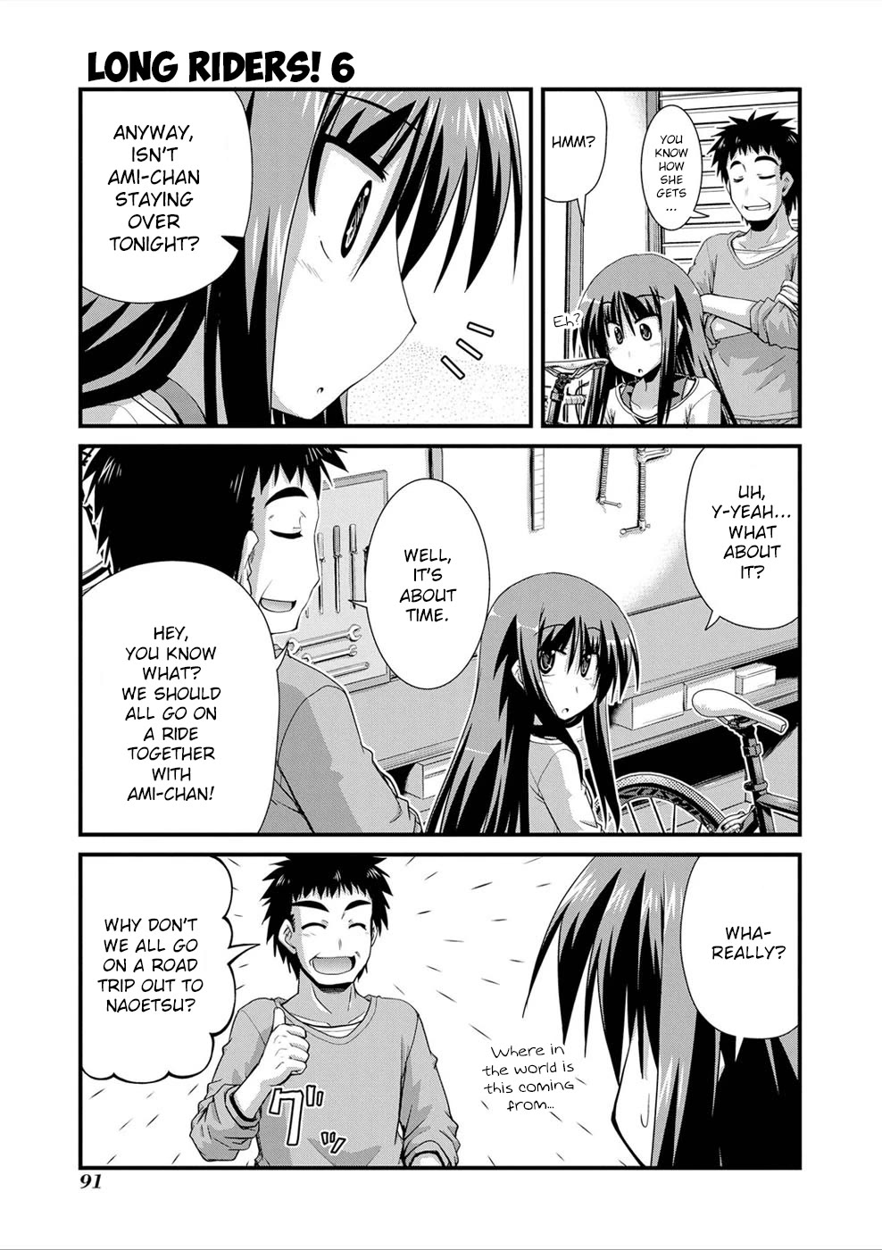 Long Riders! Chapter 25 page 5 - Chapter 25: Aragaki Family Life