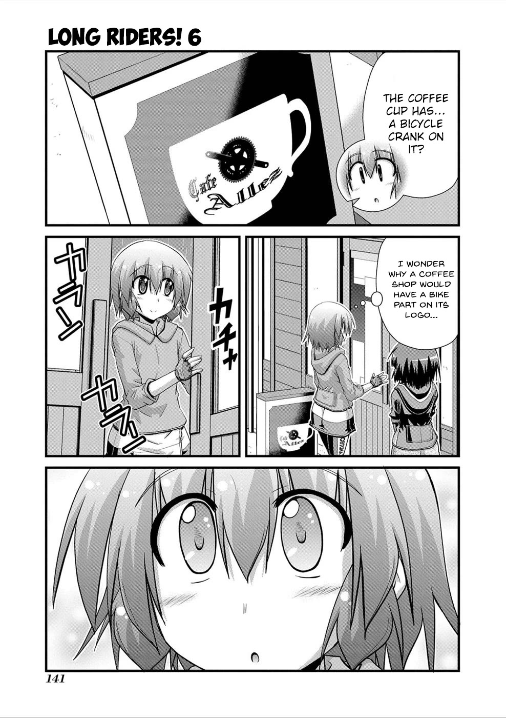 Long Riders! Chapter 26 page 11 - Chapter 26: Cycle Cafe Allez