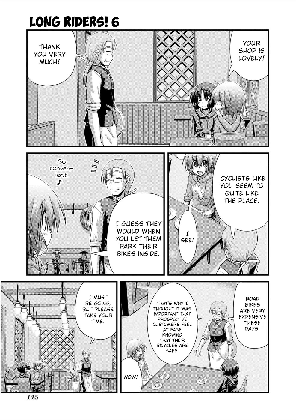 Long Riders! Chapter 26 page 14 - Chapter 26: Cycle Cafe Allez