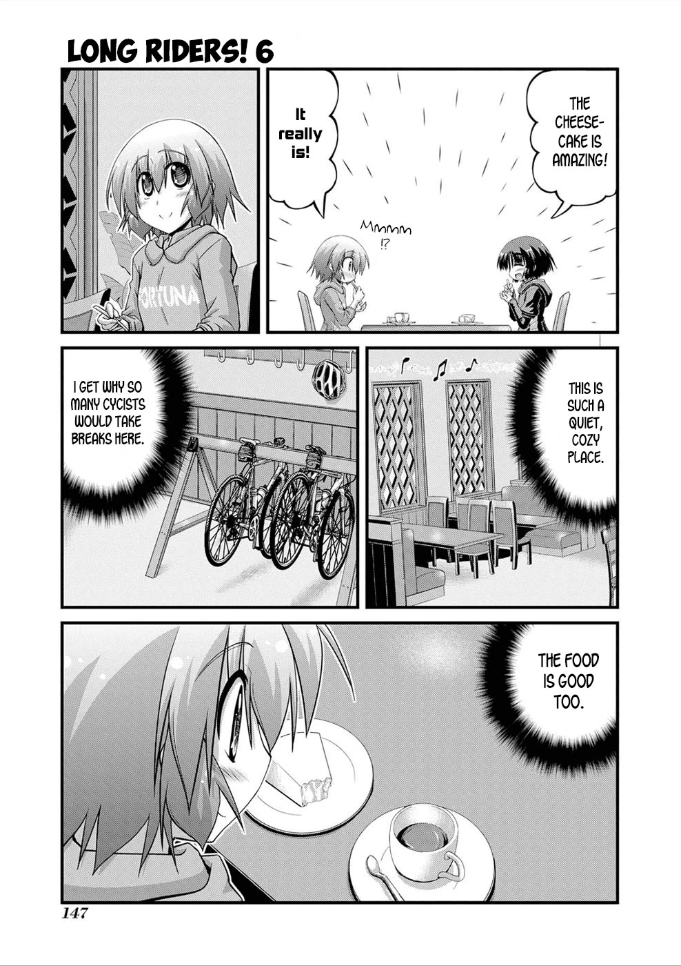 Long Riders! Chapter 26 page 16 - Chapter 26: Cycle Cafe Allez
