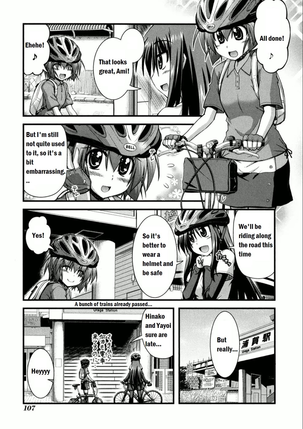 Long Riders! Chapter 4 page 7 - Chapter 4: Seaside Way! - Part 1