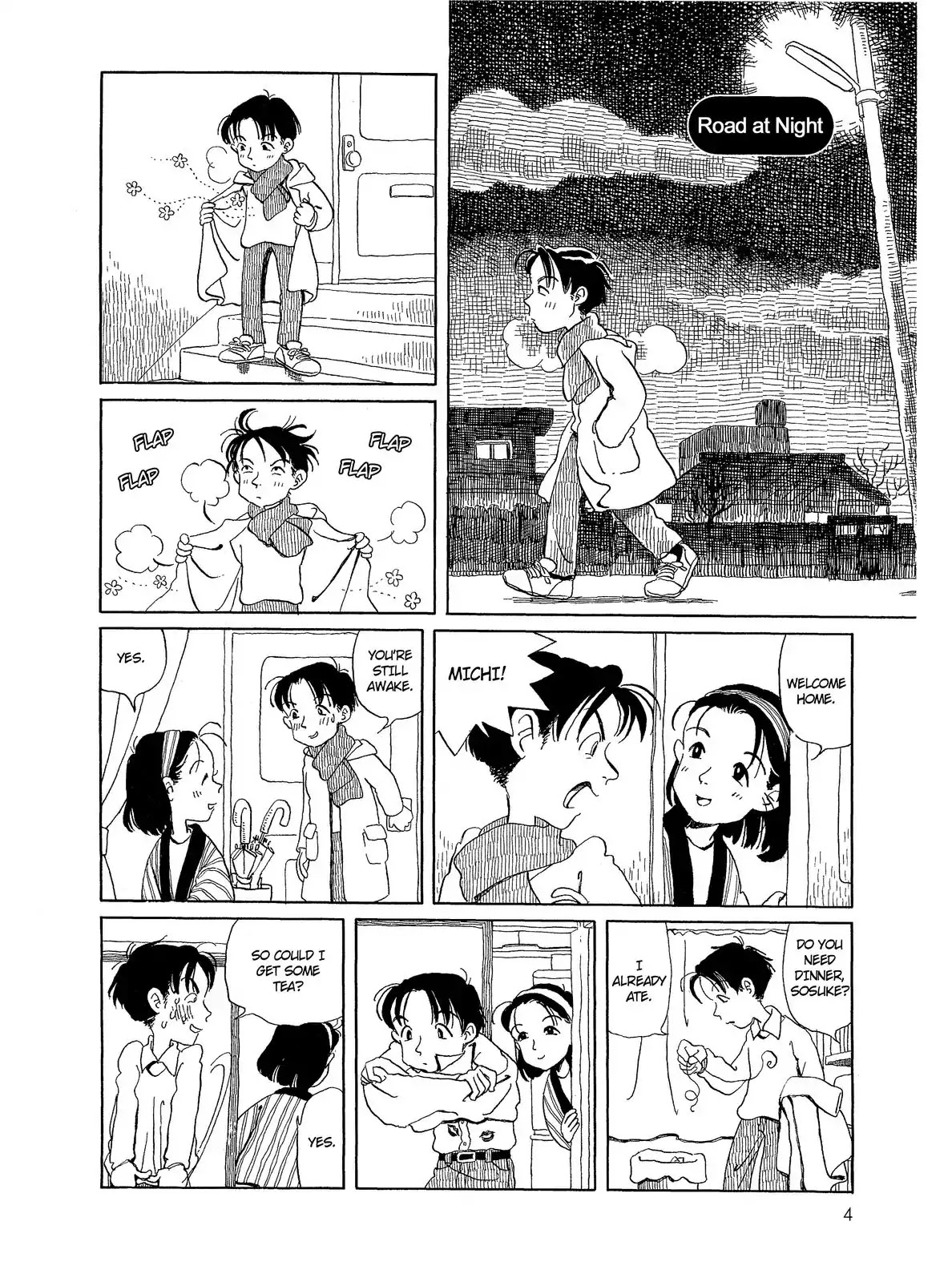 Long Road (Fumiyo Kouno) Chapter 1 page 5 - Chapter 1: Road At Night