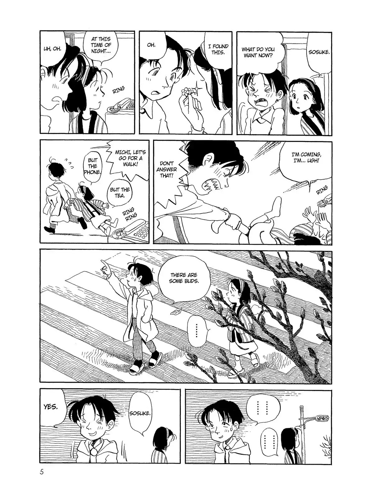 Long Road (Fumiyo Kouno) Chapter 1 page 6 - Chapter 1: Road At Night