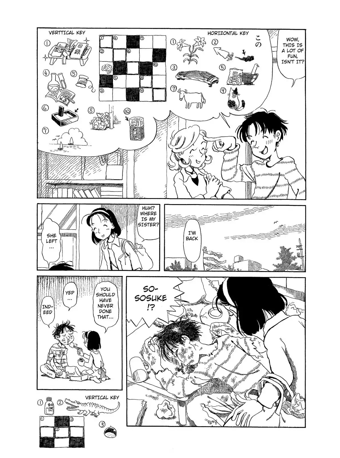 Long Road (Fumiyo Kouno) Chapter 16 page 3 - Chapter 16: Crossword Puzzles