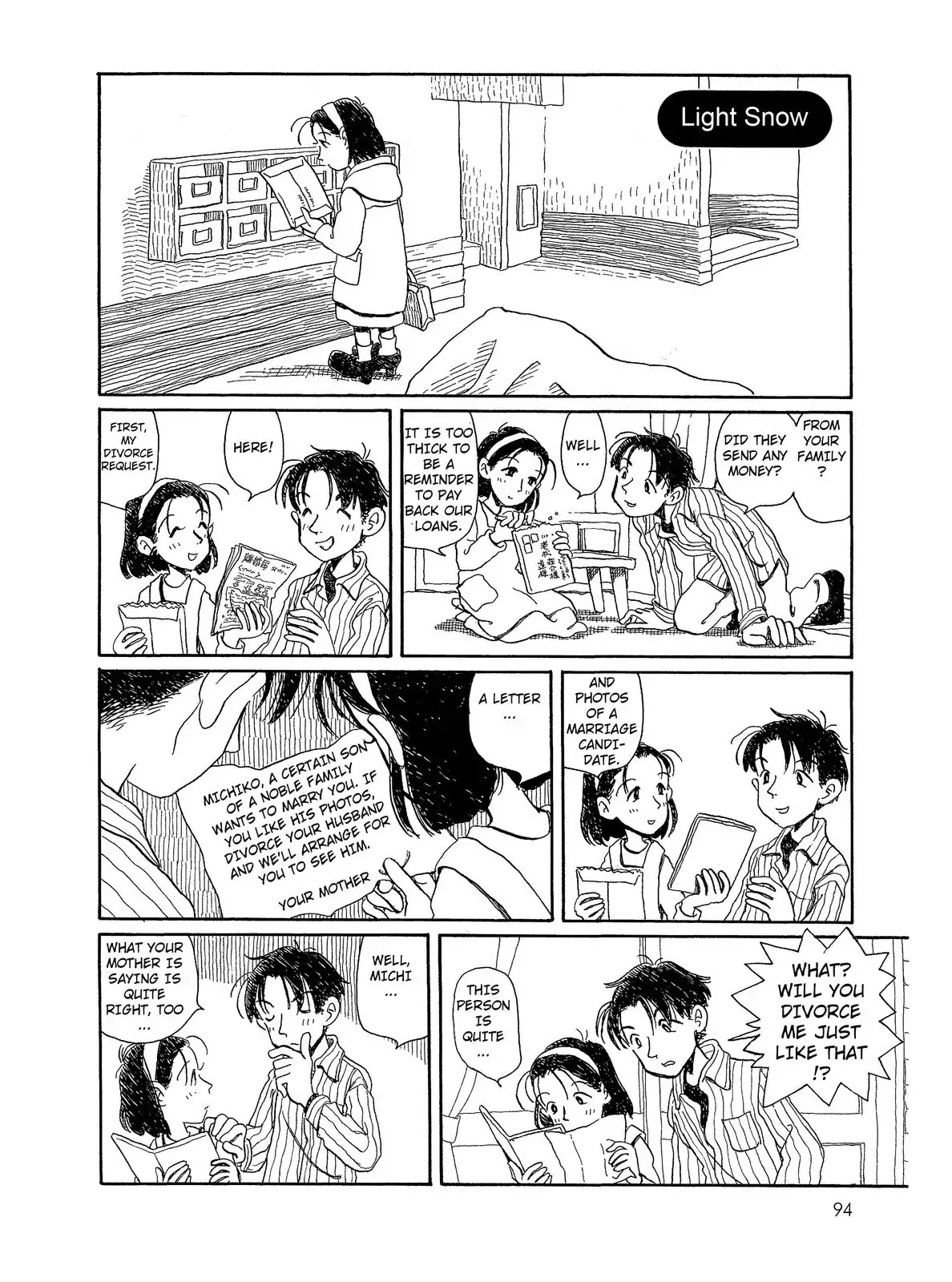 Long Road (Fumiyo Kouno) Chapter 29 page 1 - Chapter 29: Light Snow