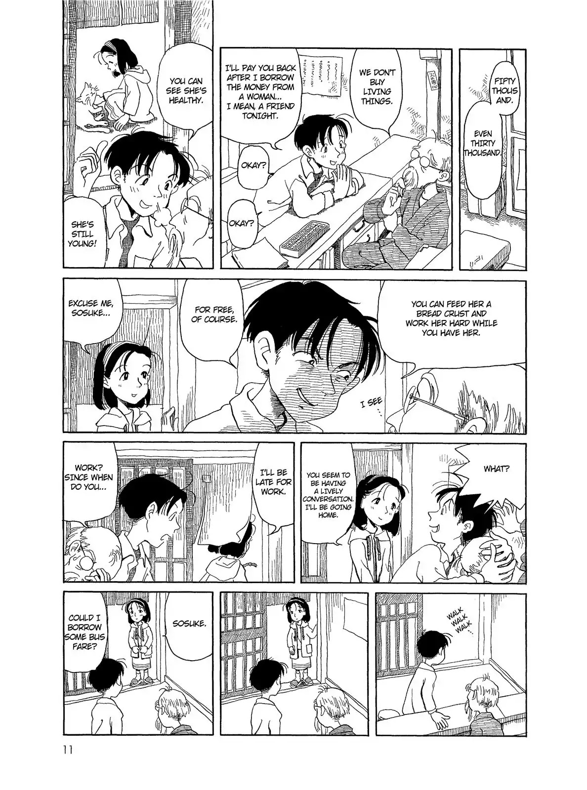 Long Road (Fumiyo Kouno) Chapter 3 page 2 - Chapter 3: Two Hundred Yen Man