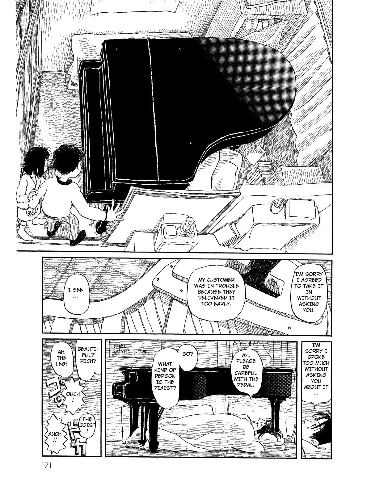 Long Road (Fumiyo Kouno) Chapter 44 page 4 - Chapter 44: The Four and a Half Mat Guest