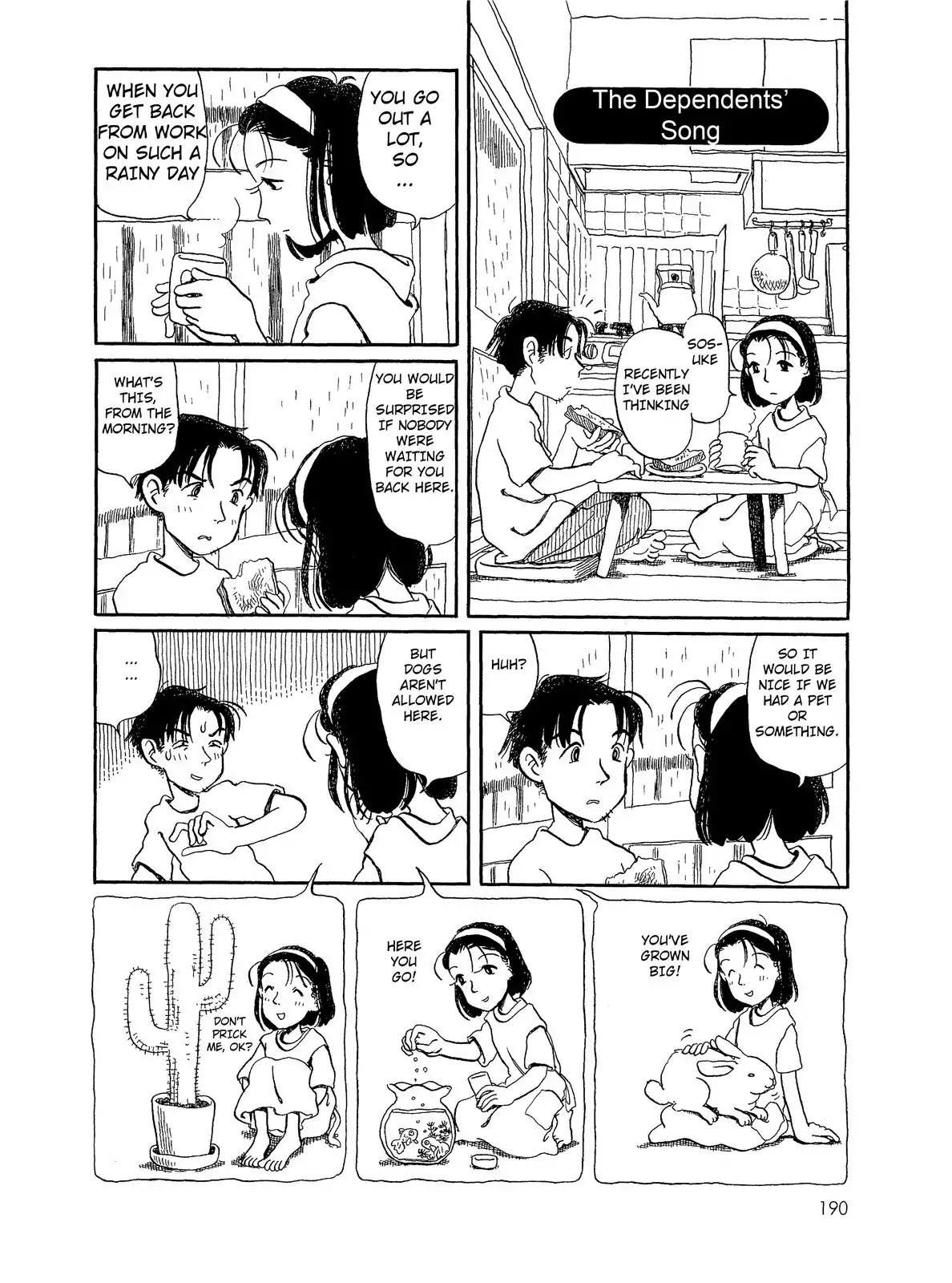 Long Road (Fumiyo Kouno) Chapter 49 page 1 - Chapter 49: The Dependents' Song