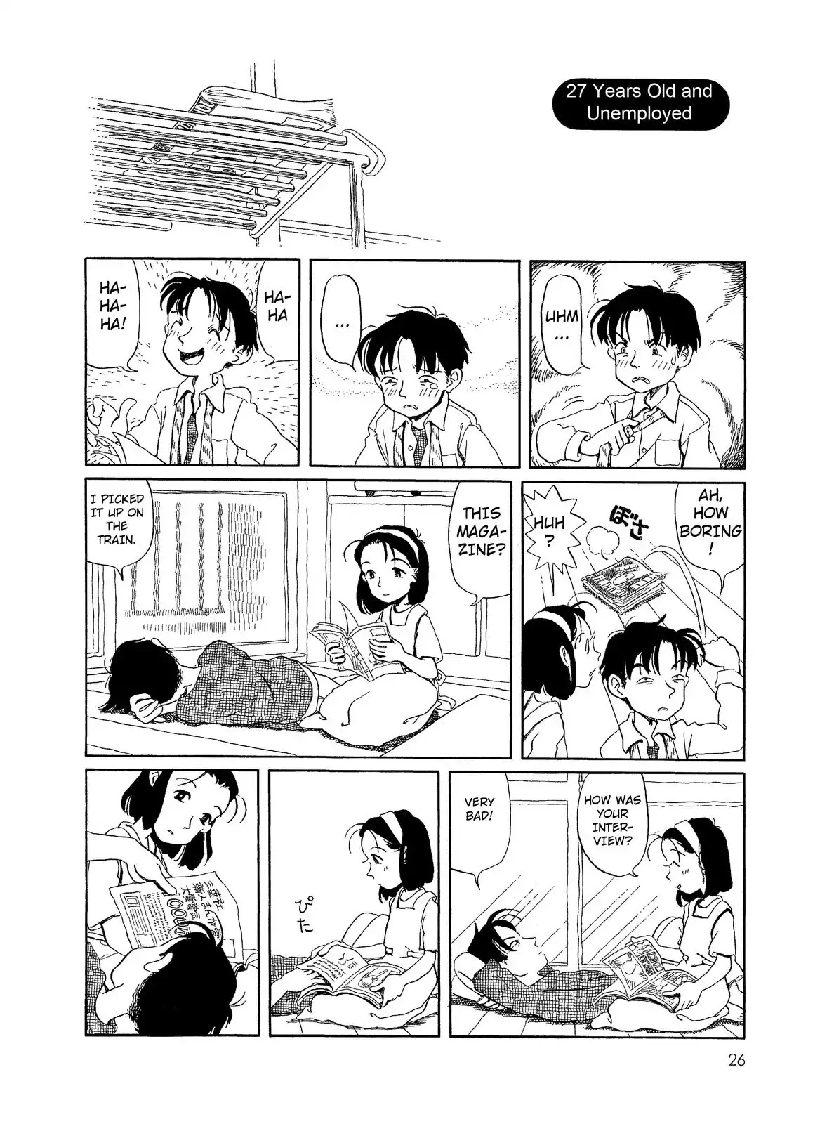 Long Road (Fumiyo Kouno) Chapter 8 page 1 - Chapter 8: 27 Years Old and Unemployed